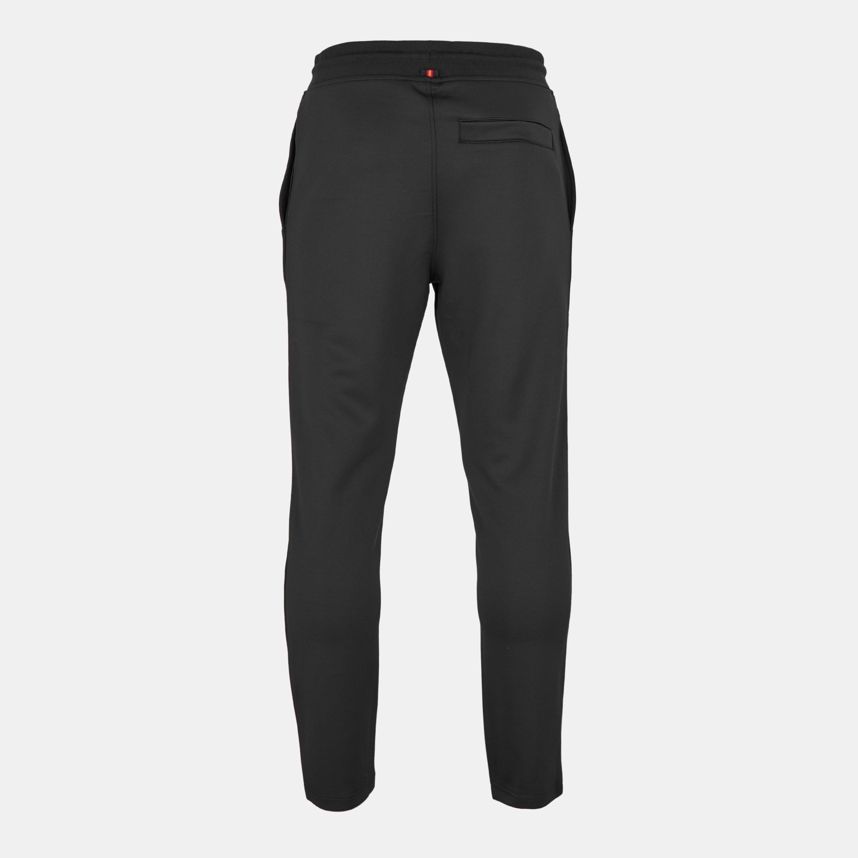 Zwart - Luke - Men's Closed Hem Jersey Joggers - 2