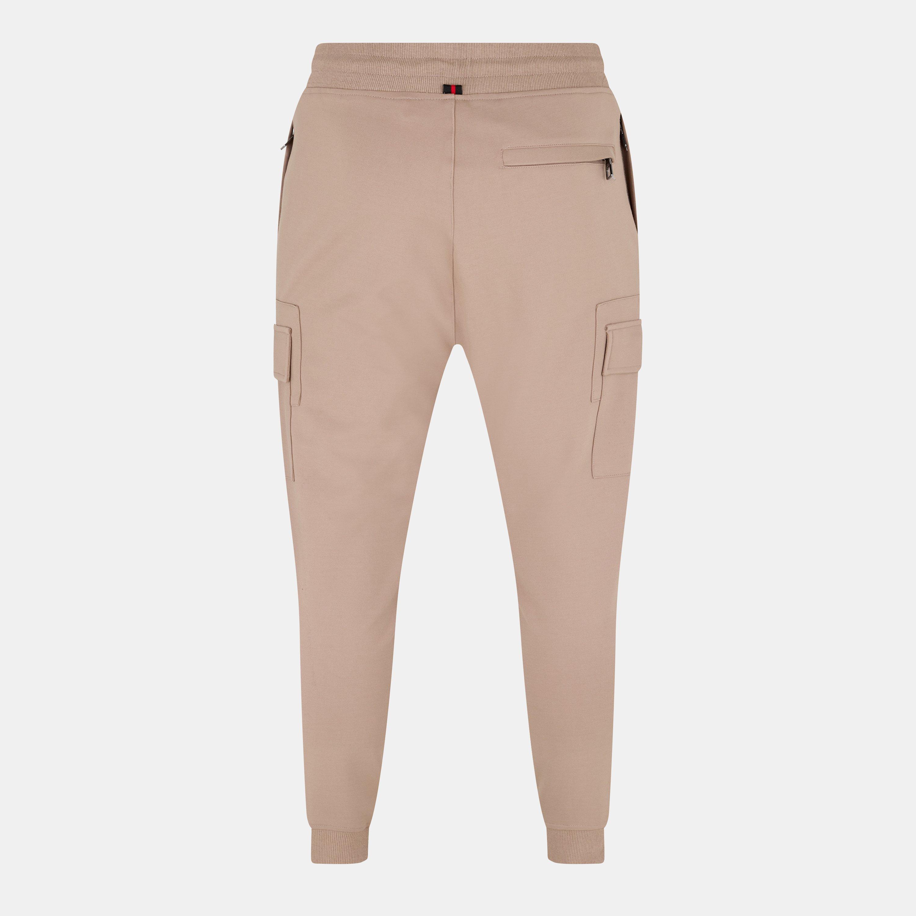Oatmeal - Luke - Root Closed Hem Jersey Joggers - 2