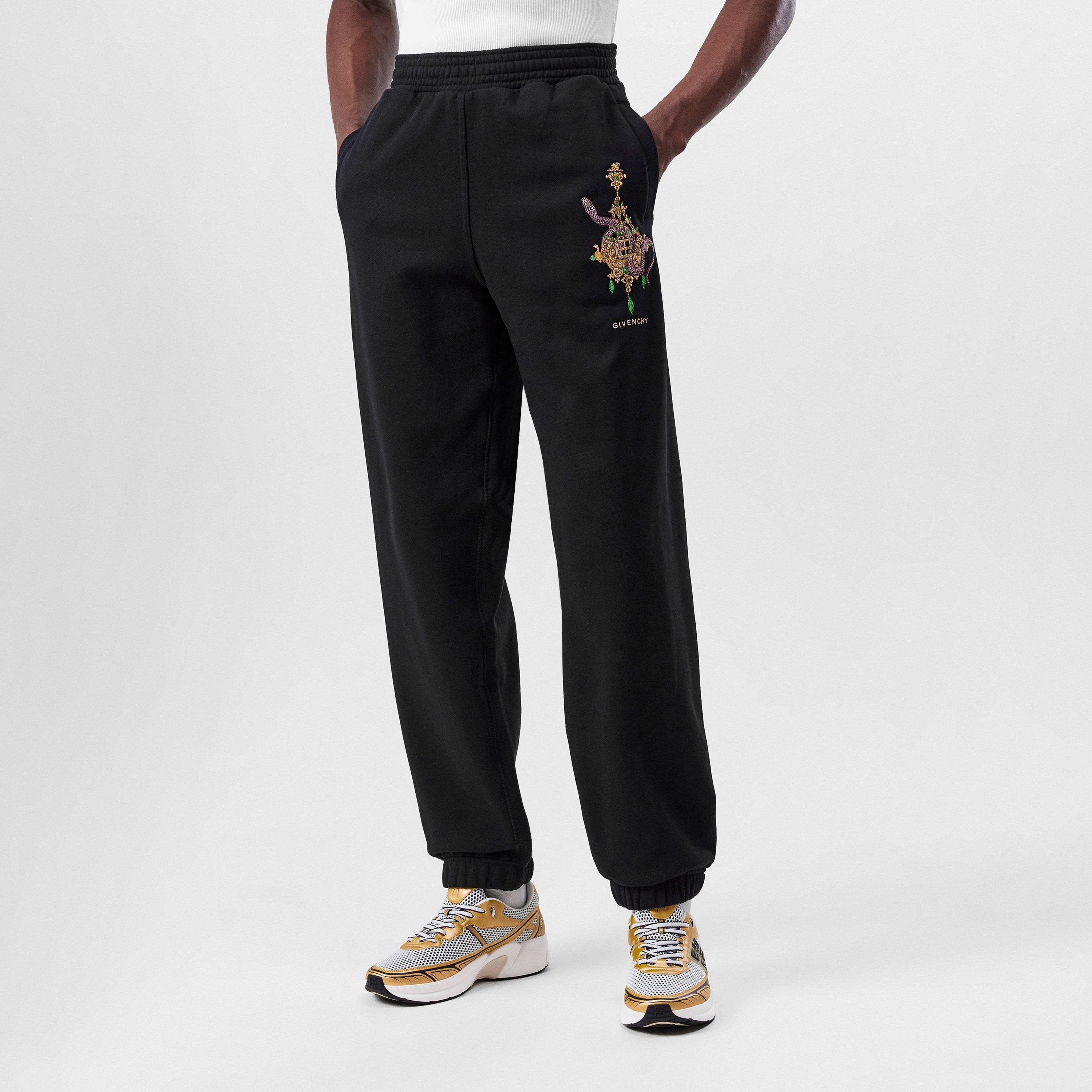 Black - GIVENCHY - Graphic Joggers - 1
