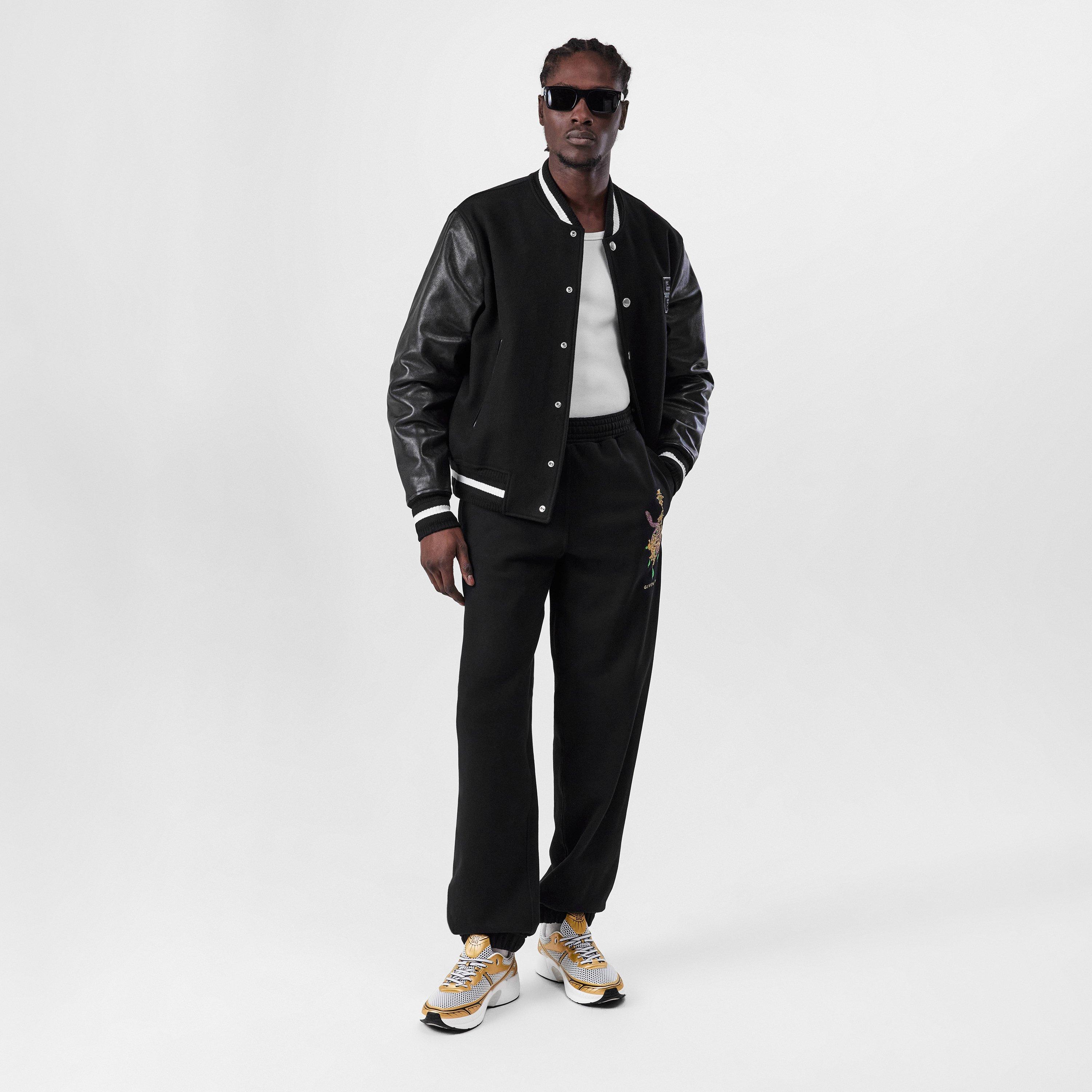 Black - GIVENCHY - Graphic Joggers - 4