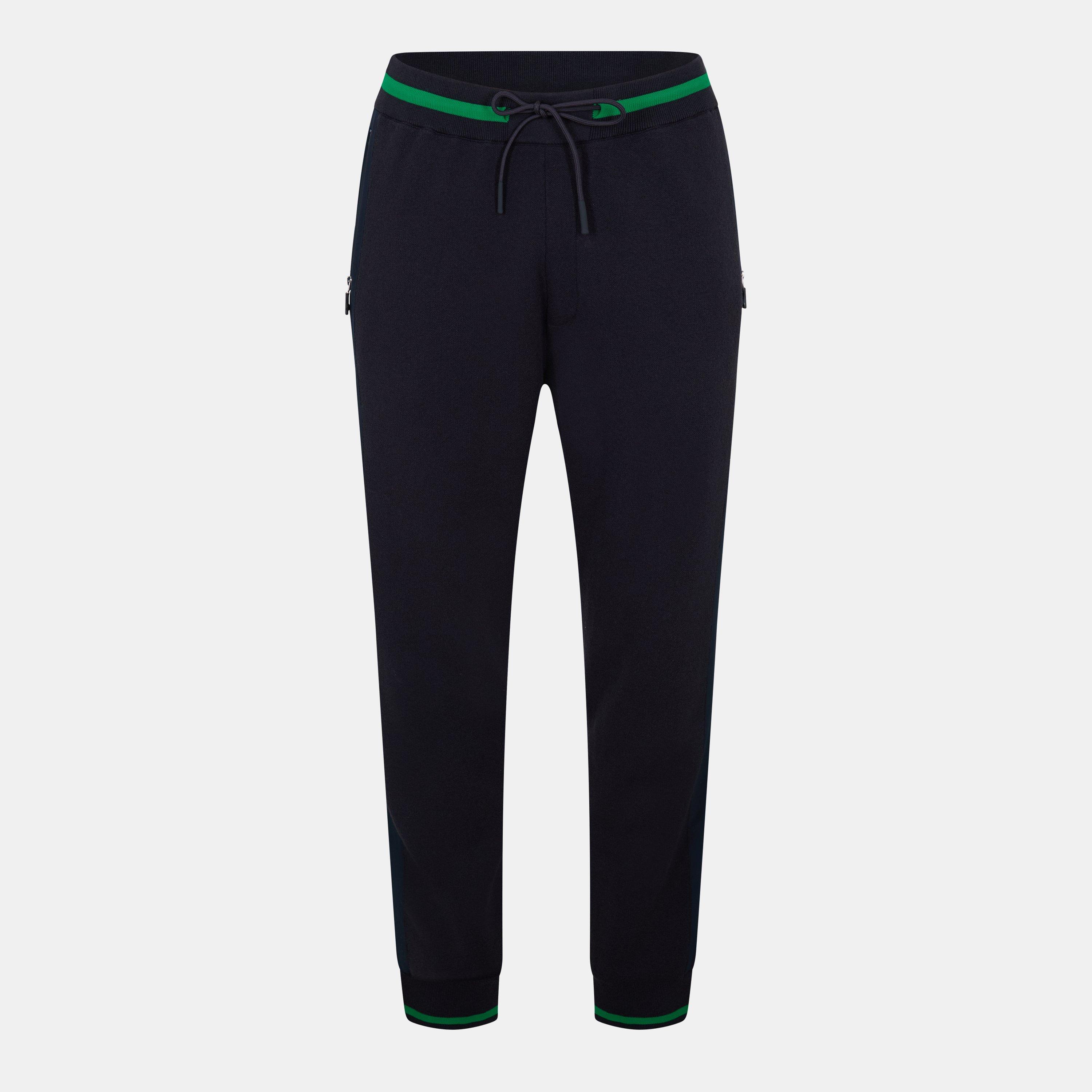 Dark Blue - Boss - Men's Tarlim Closed Hem Jersey Joggers - 1