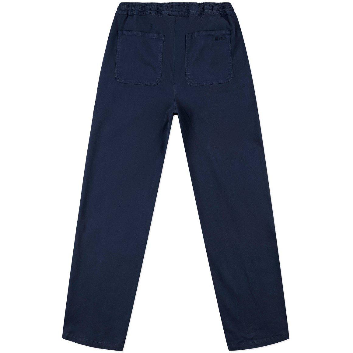 Dark Navy 002 - Albam - Men's Judd Closed Hem Jersey Joggers - 2