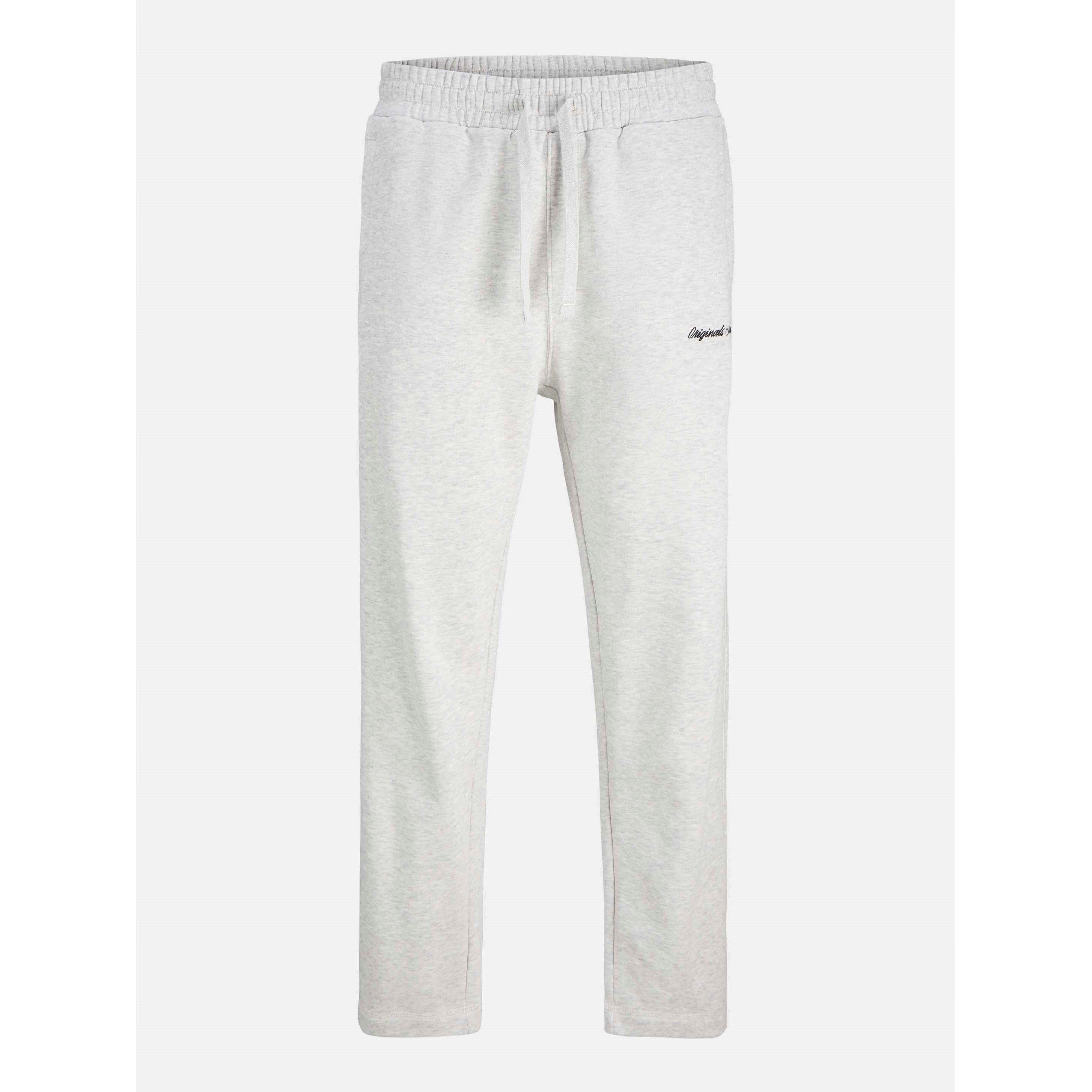 Jack And Jones Men's Norrebro Straight Leg Joggers - White Melange - 2XL