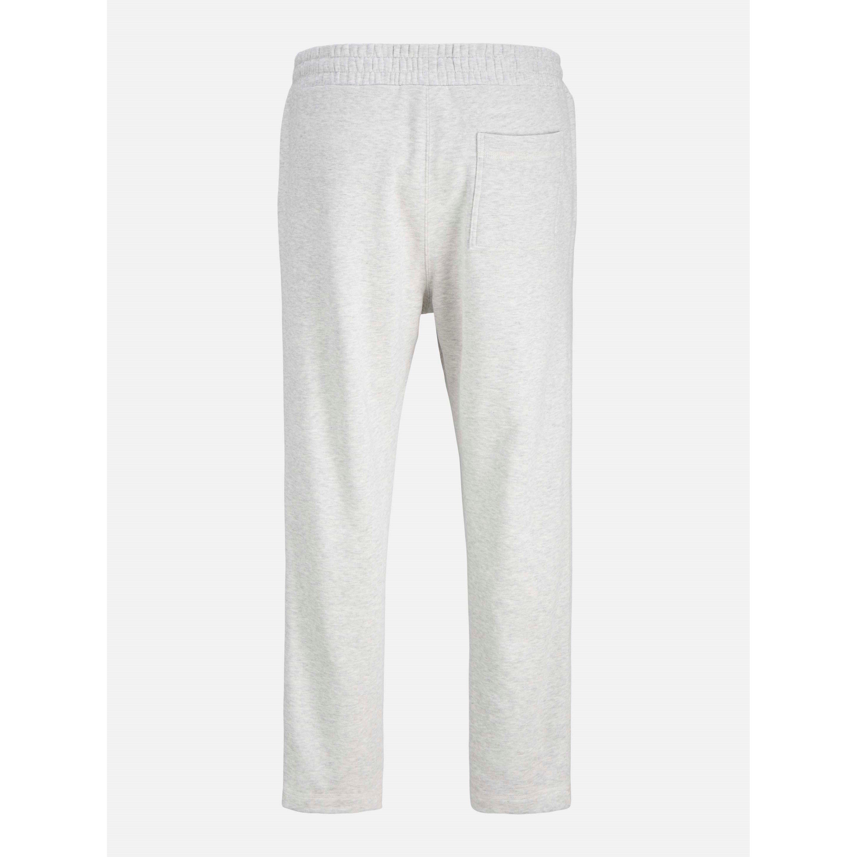 Hvid Melange - Jack and Jones - Norrebro Straight Leg Joggers Mens - 2