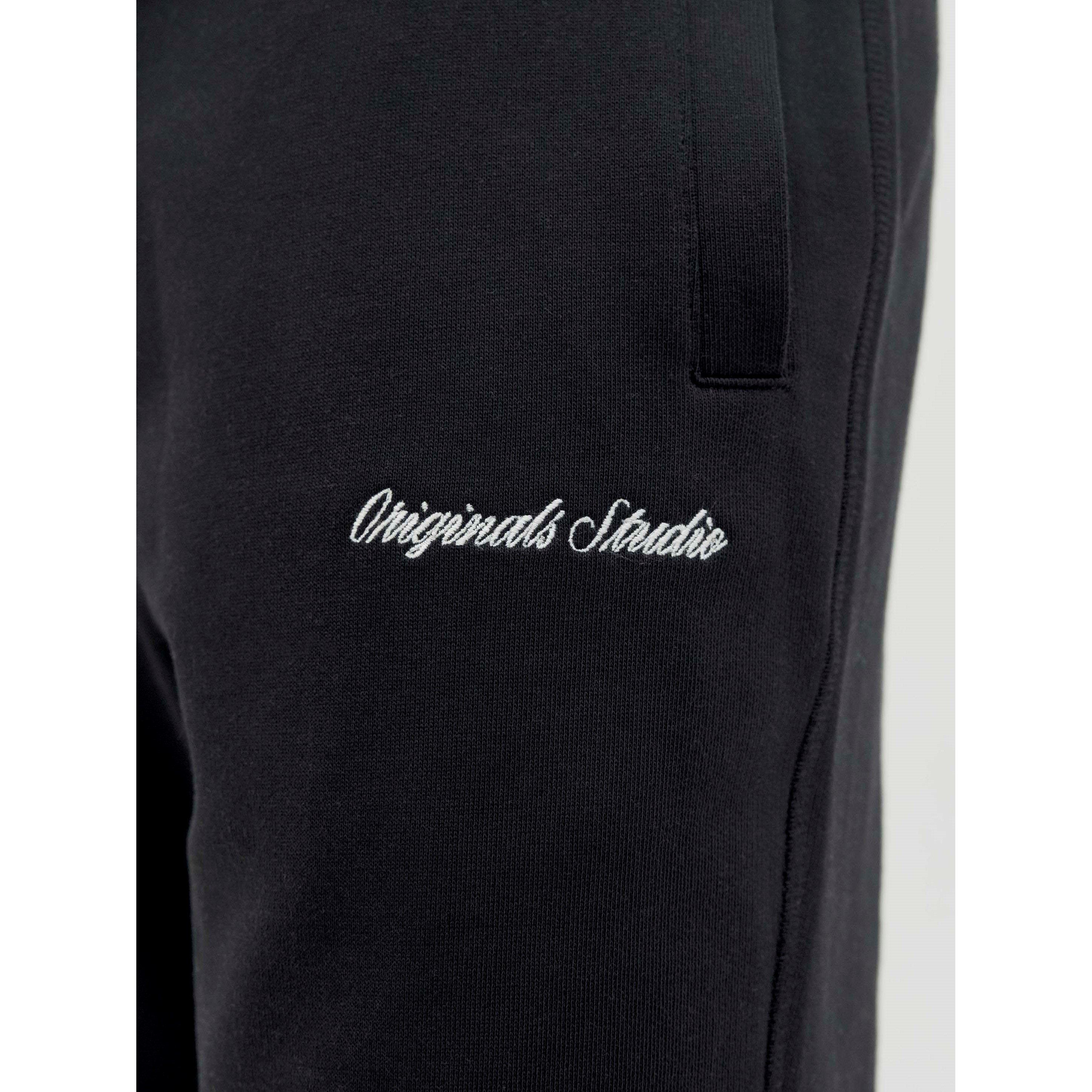 Black - Jack and Jones - Norrebro Straight Leg Joggers Mens - 6