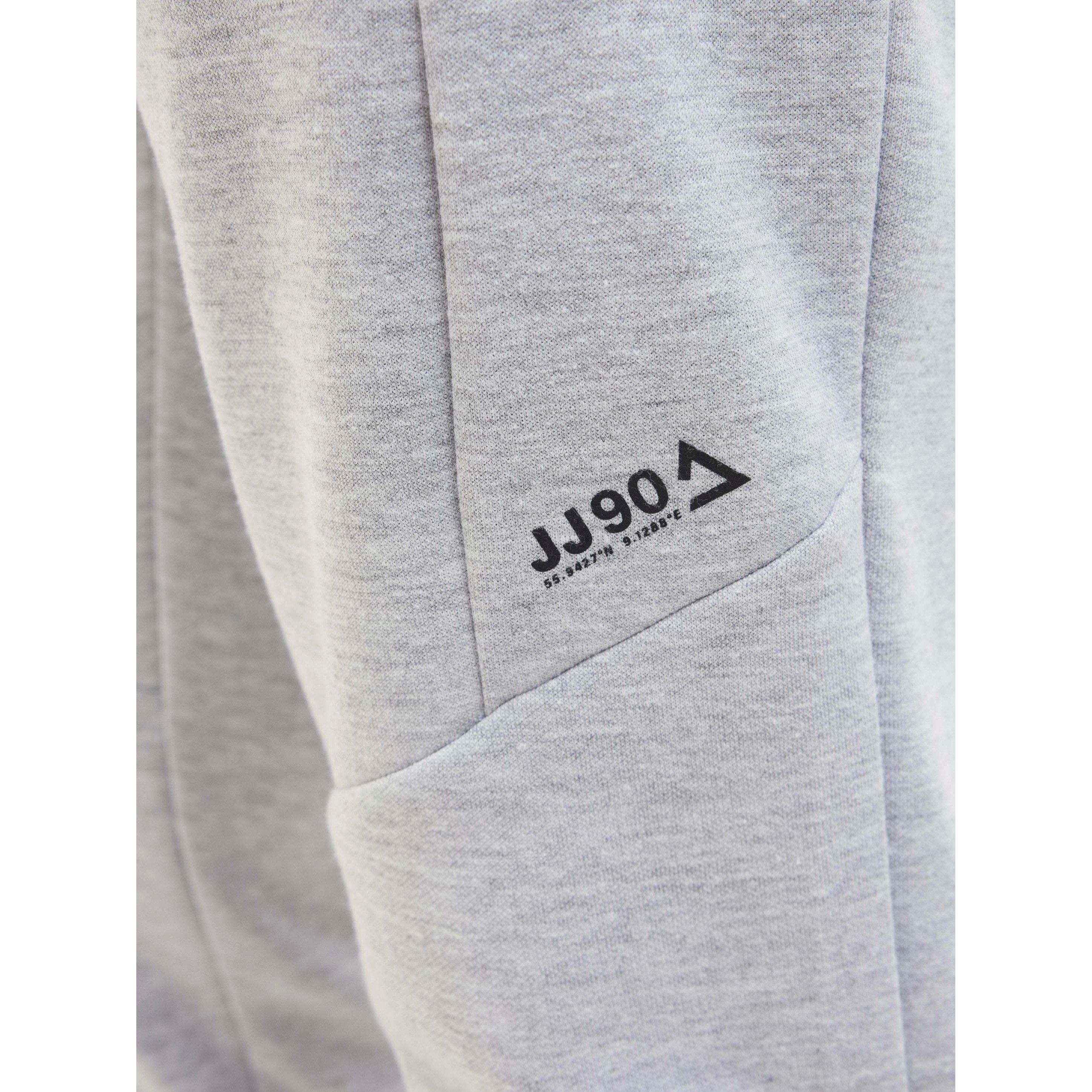 Lt Grey Melange - Jack and Jones - Will Fusion Joggers Mens - 6