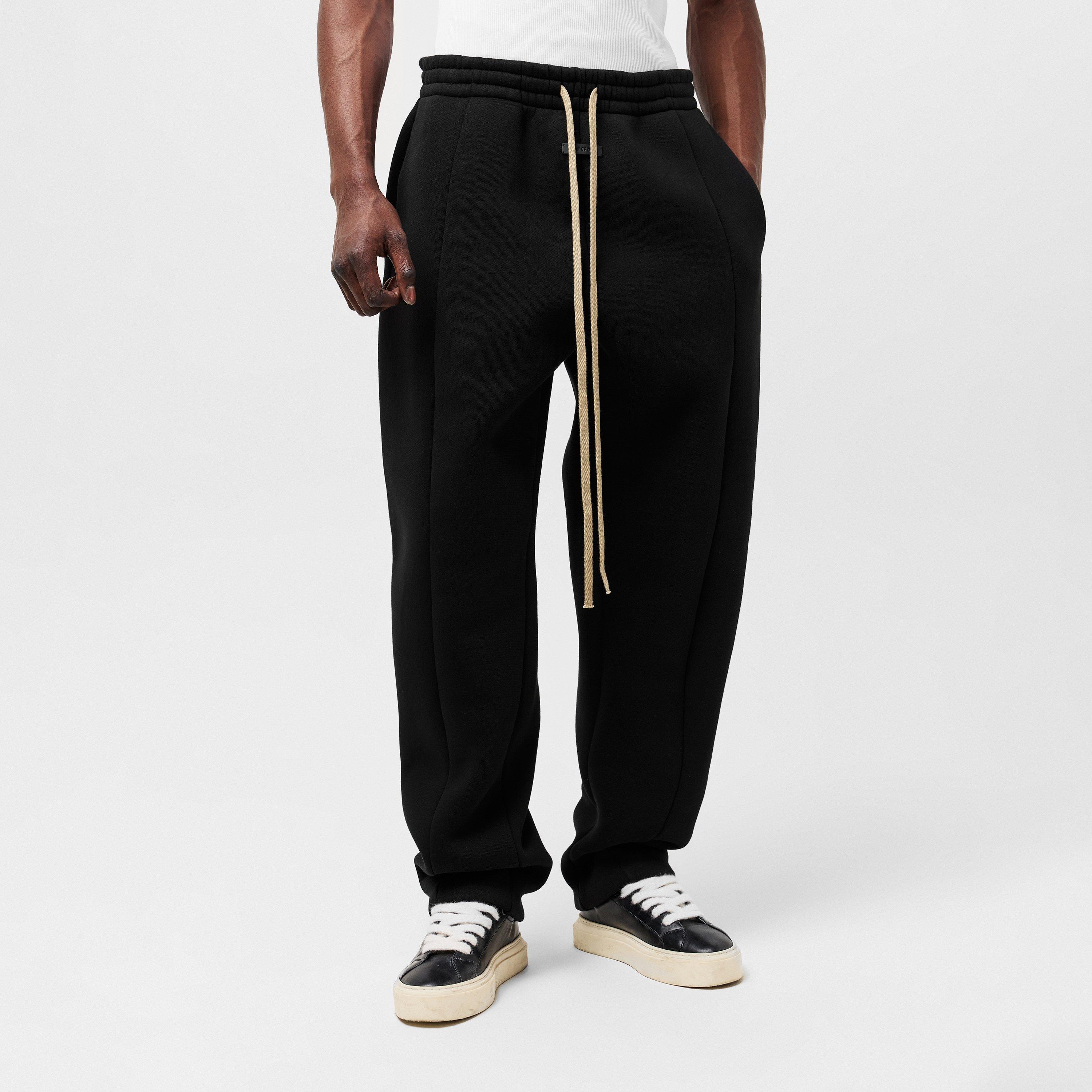 Black - Fear Of God - Men's Closed Hem Jersey Joggers - 1