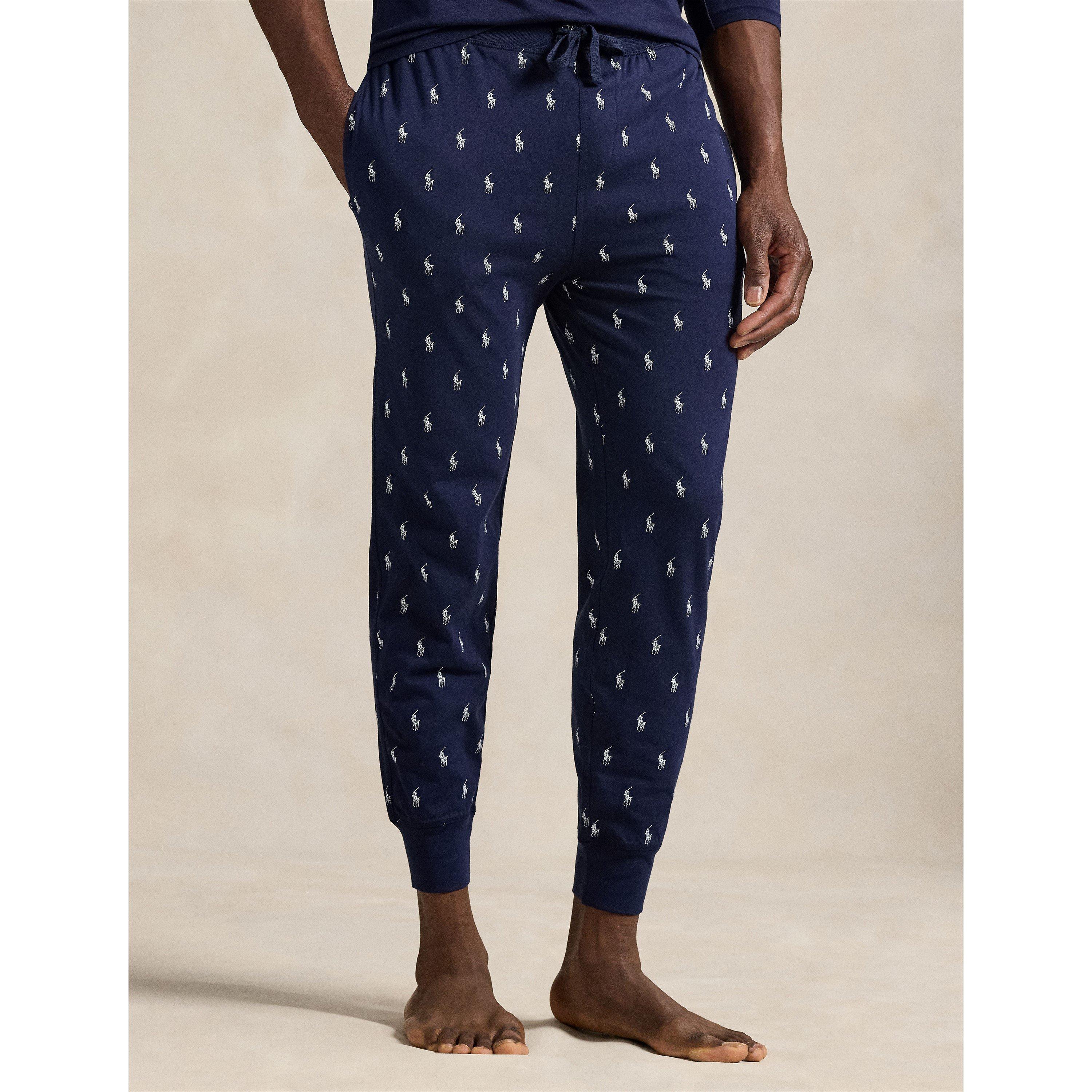 CruiseNavy AOPP - Polo Ralph Lauren - All-Over Pony Jersey Joggers - 2