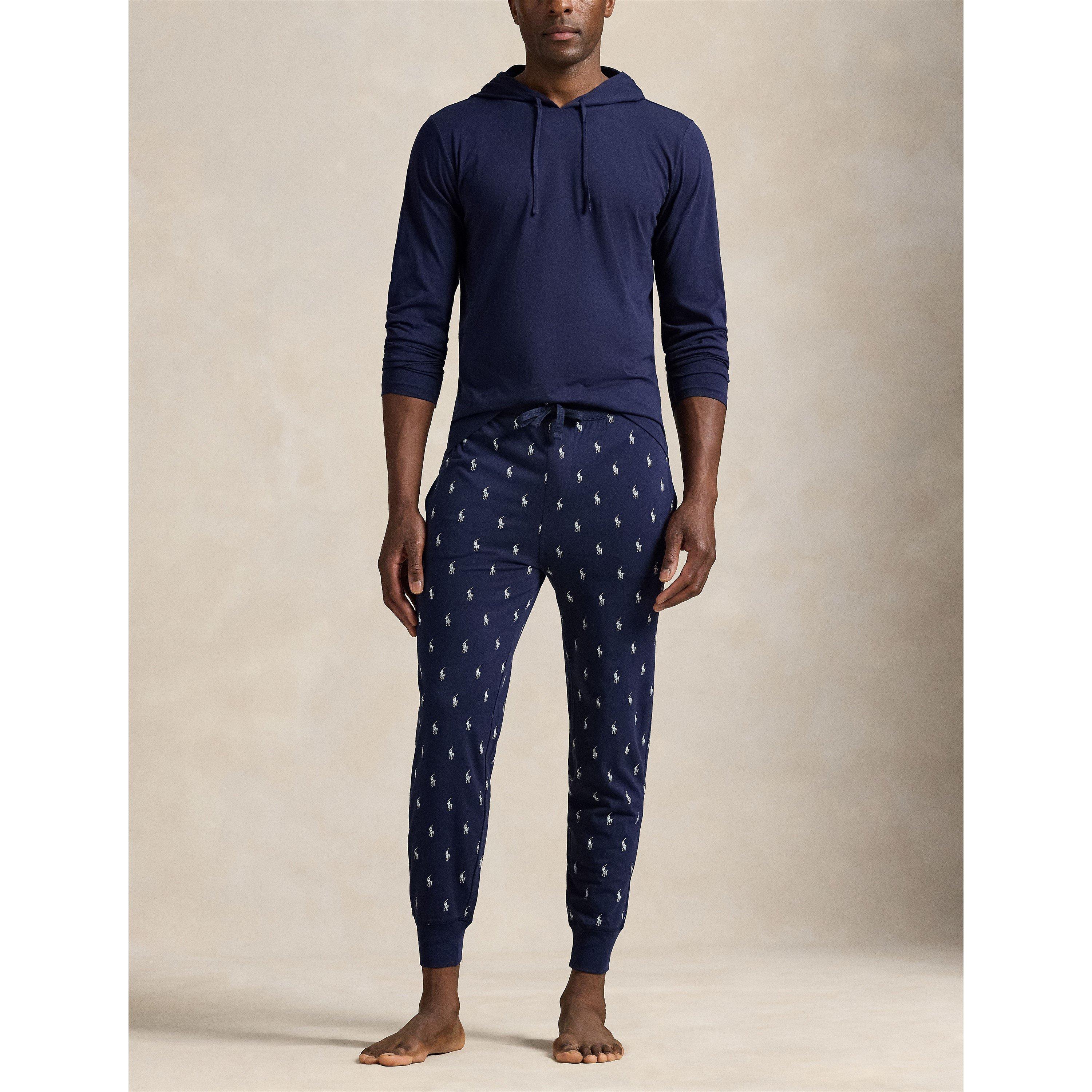 CruiseNavy AOPP - Polo Ralph Lauren - All-Over Pony Jersey Joggers - 4