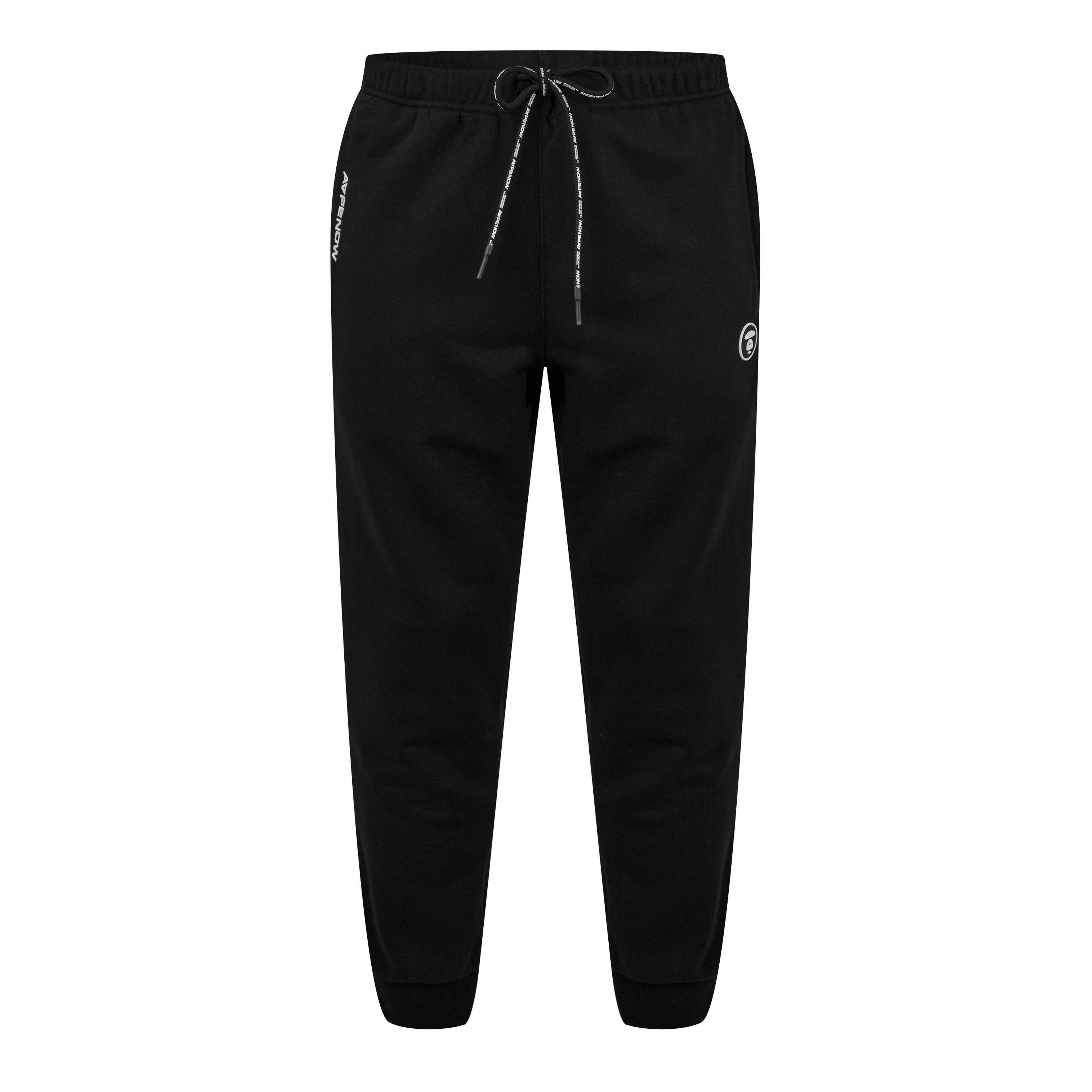 Black BKX - AAPE - Moon Face Jogging Bottoms - 1
