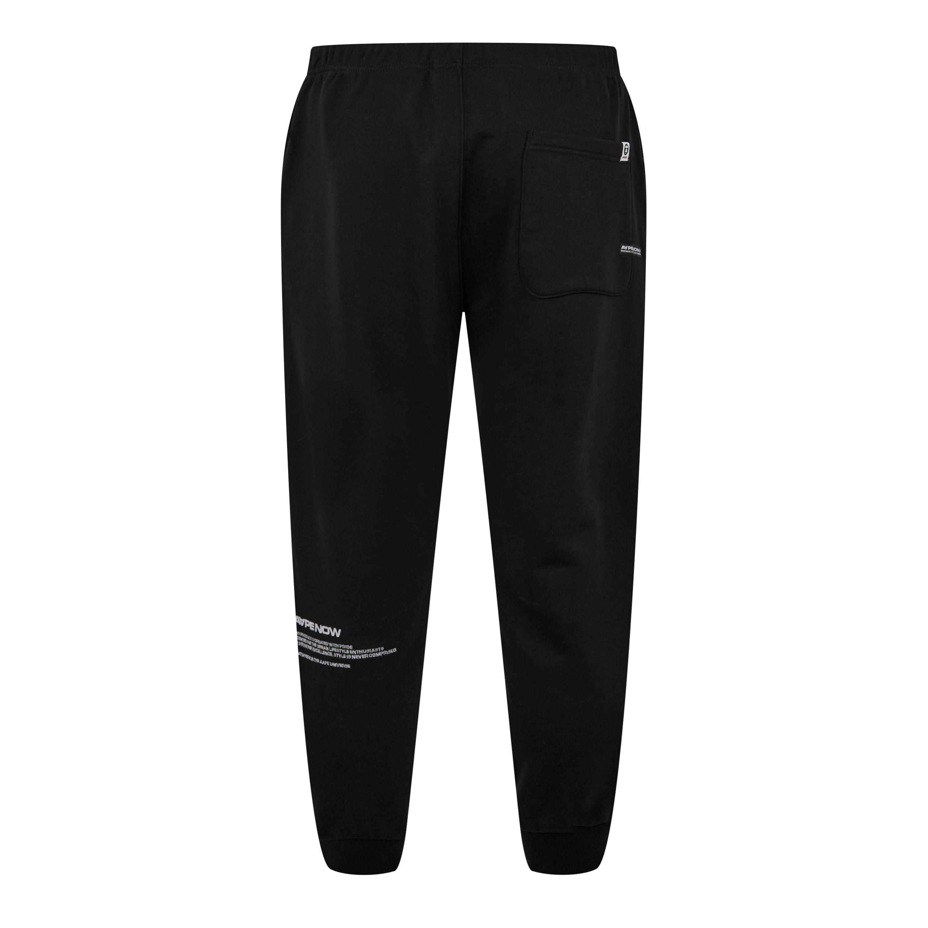Black BKX - AAPE - Moon Face Jogging Bottoms - 8