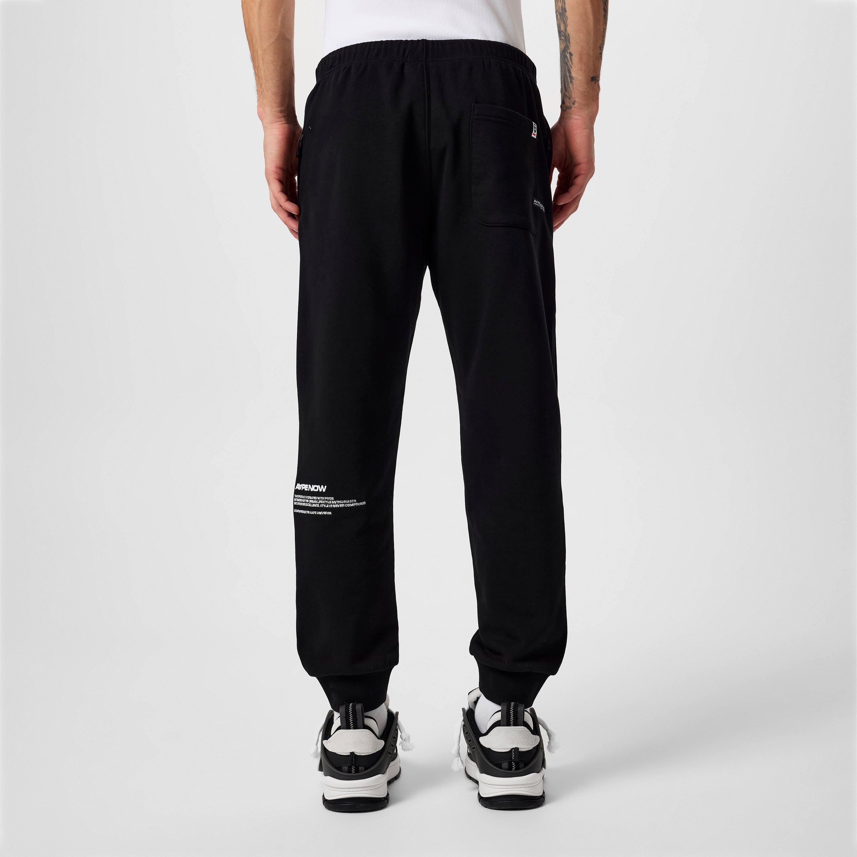 Black BKX - AAPE - Moon Face Jogging Bottoms - 4