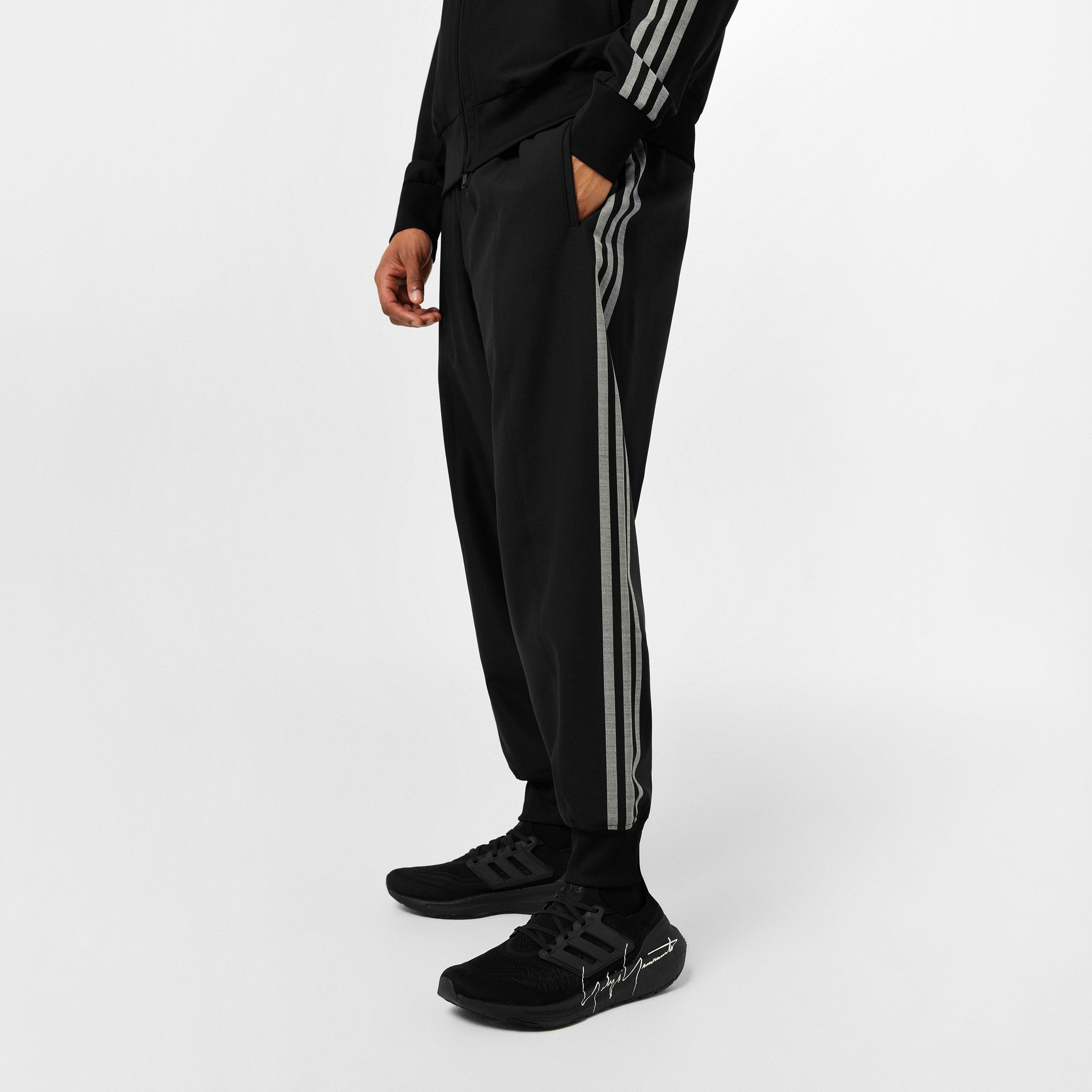 Black - Y3 - 3-Stripe Joggers - 4