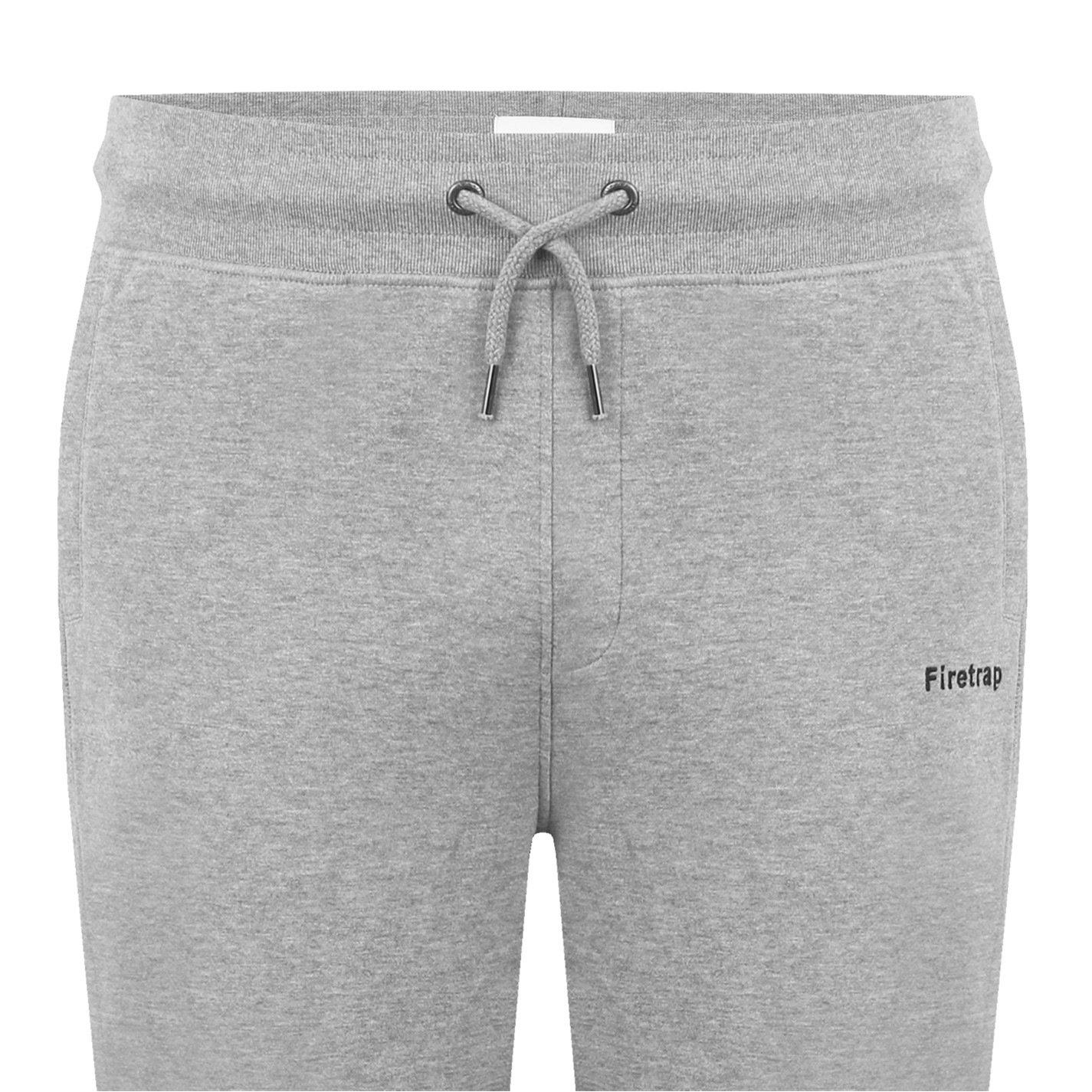 Grey Marl - Firetrap - Mens Slim Joggers - 5