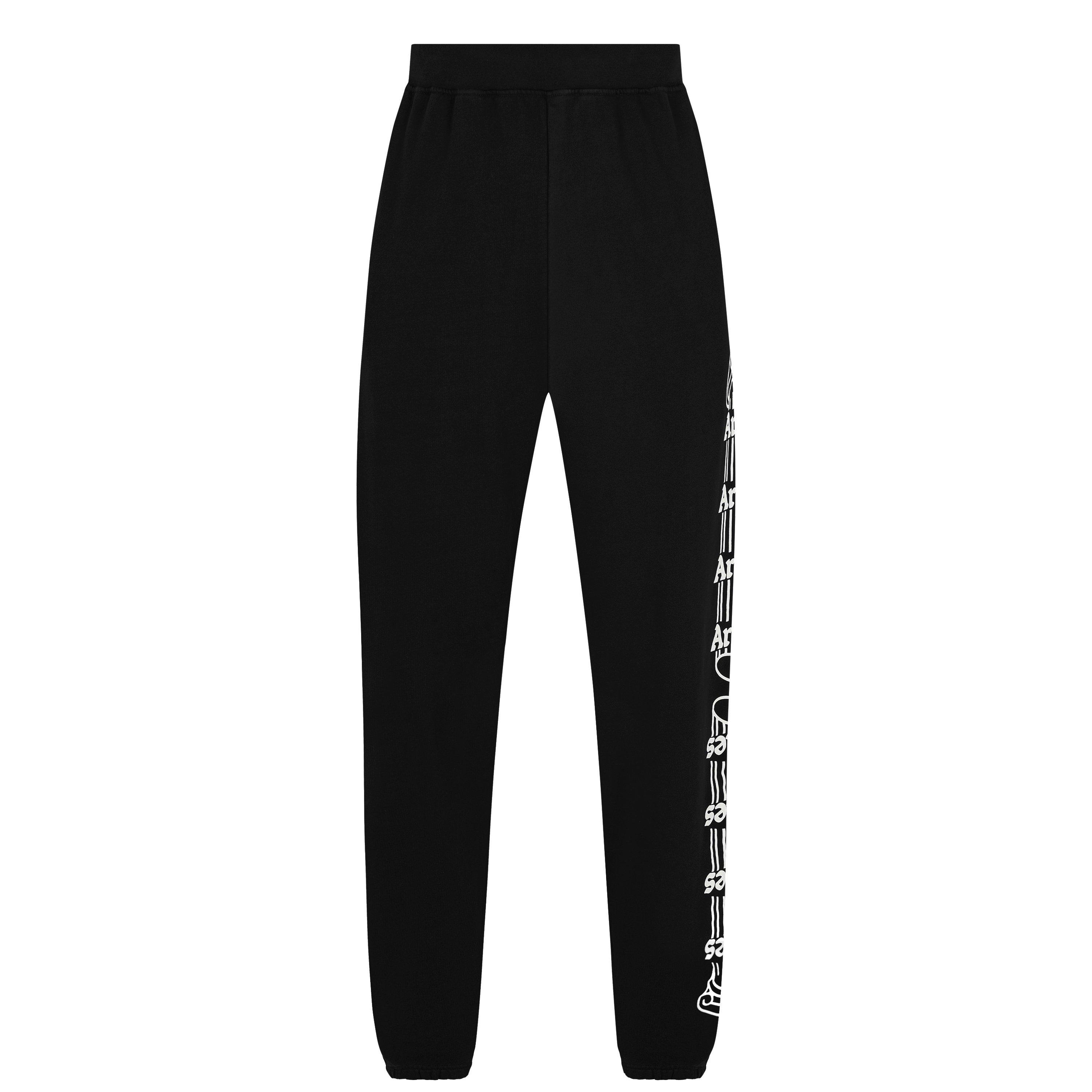 Black - Aries - Column Sweatpants - 1