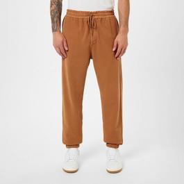 Saint Laurent Jersey Logo Jogging Bottoms