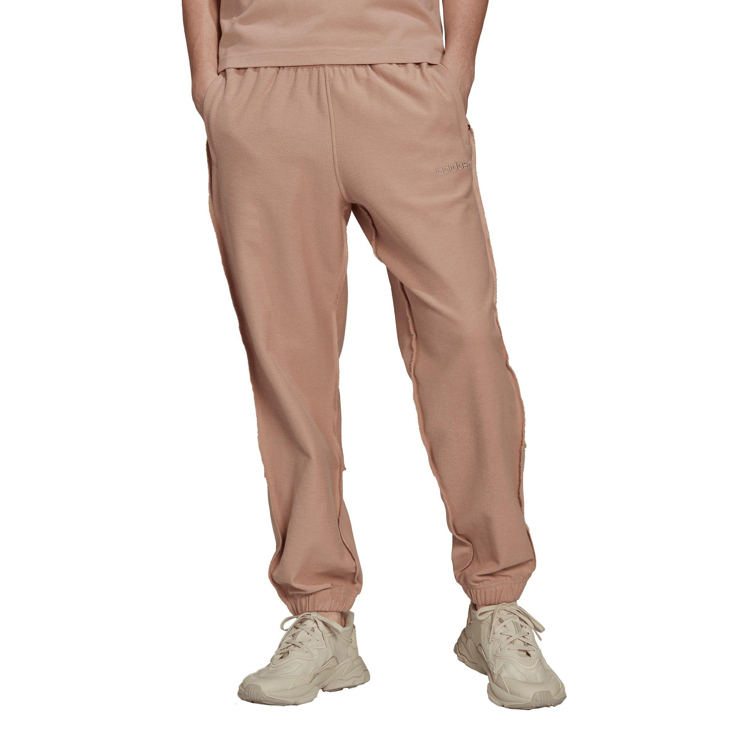 Ash Pearl - adidas Originals - Loopback Closed Hem Jersey Joggers - 2