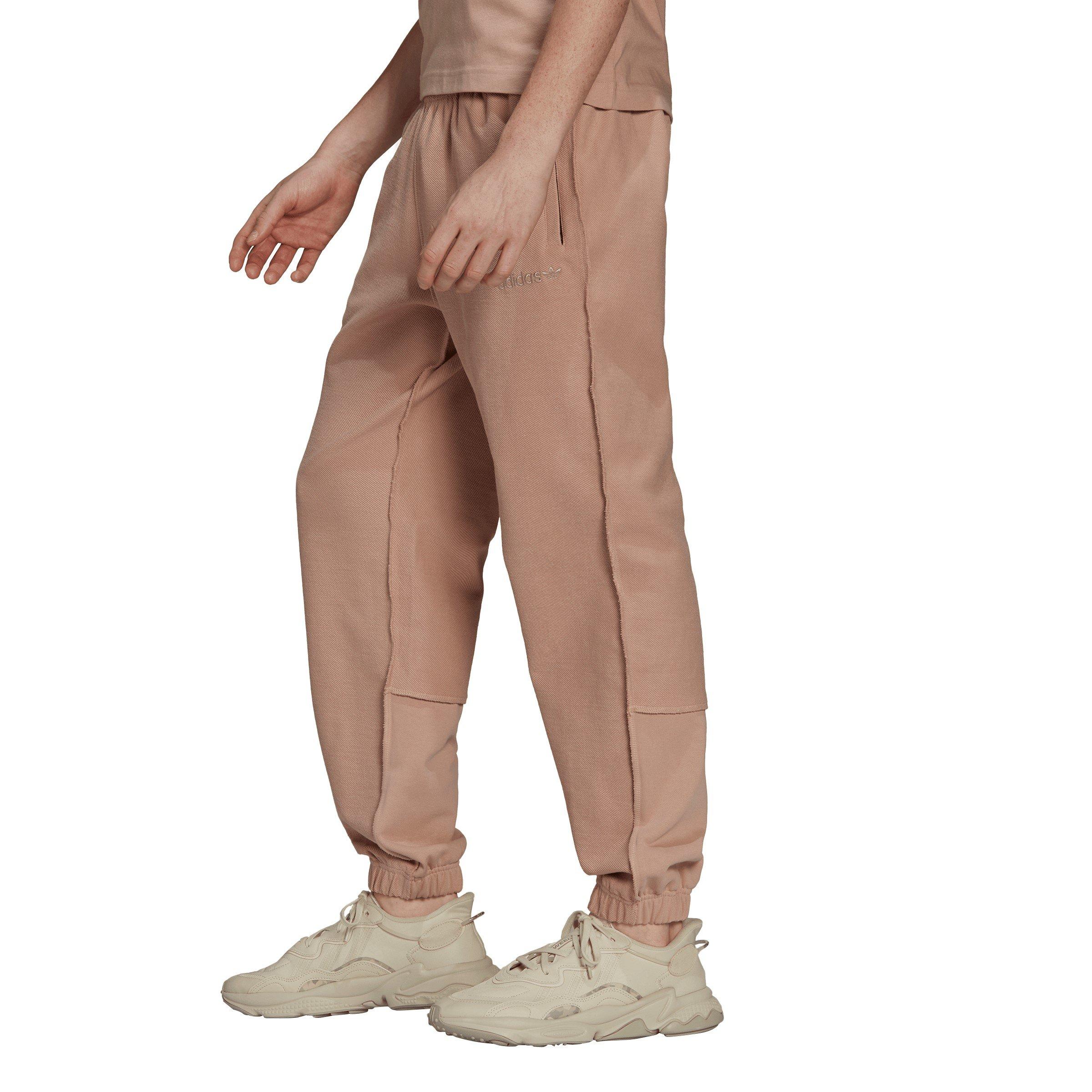 Ash Pearl - adidas Originals - Loopback Closed Hem Jersey Joggers - 5