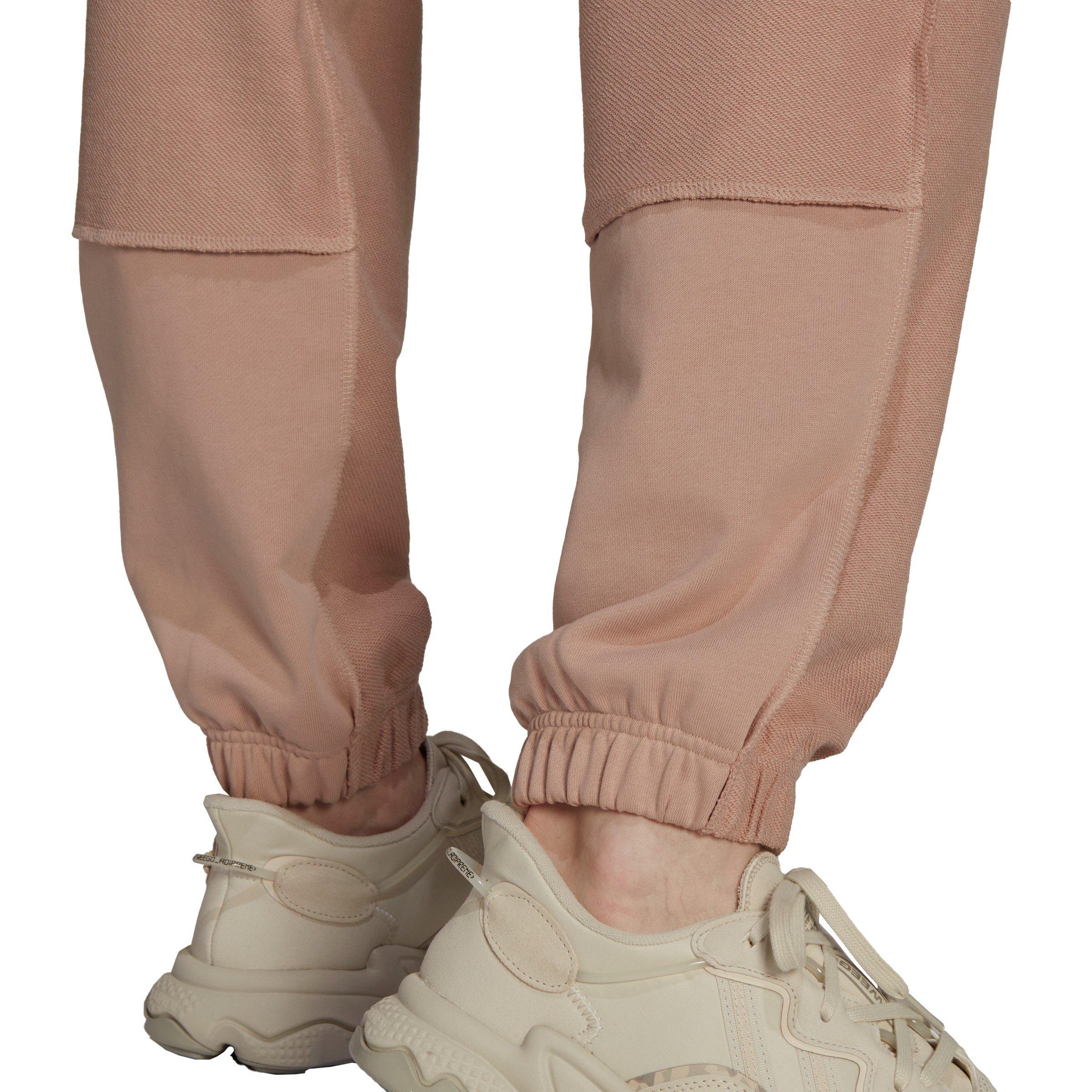 Ash Pearl - adidas Originals - Loopback Closed Hem Jersey Joggers - 7