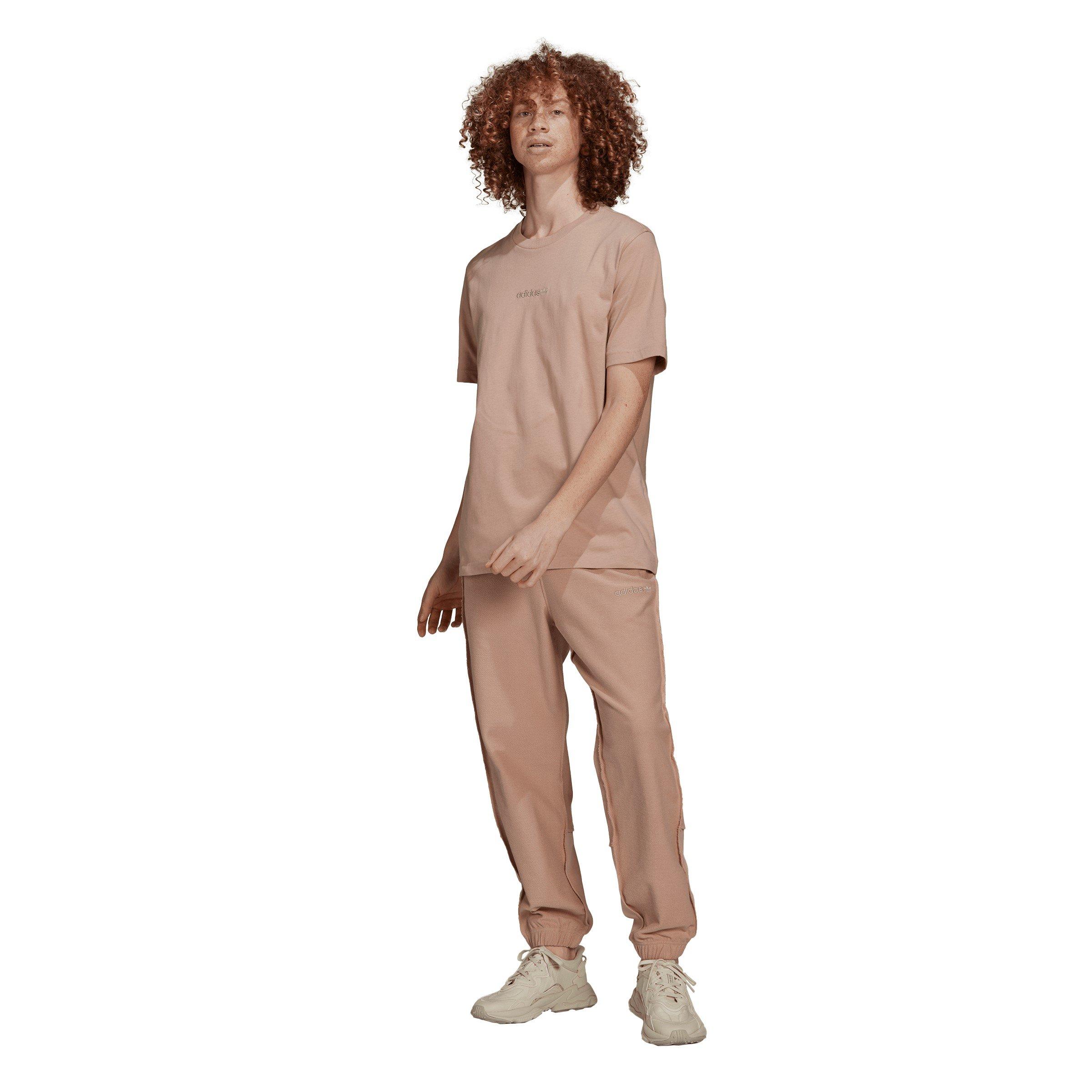 Ash Pearl - adidas Originals - Loopback Closed Hem Jersey Joggers - 9