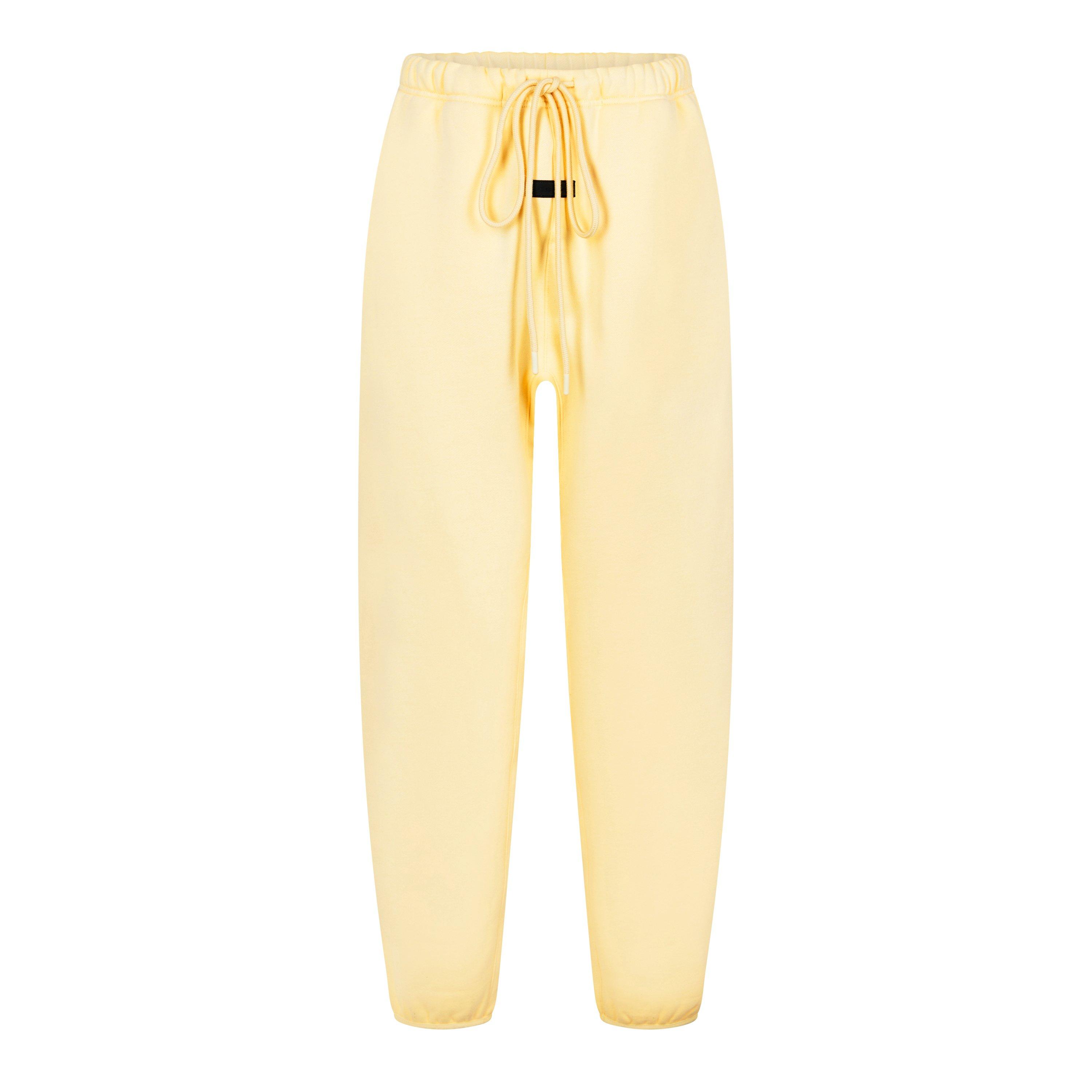 New ESSENTIAL Fear of God cheapest Yellow Sweatpants large