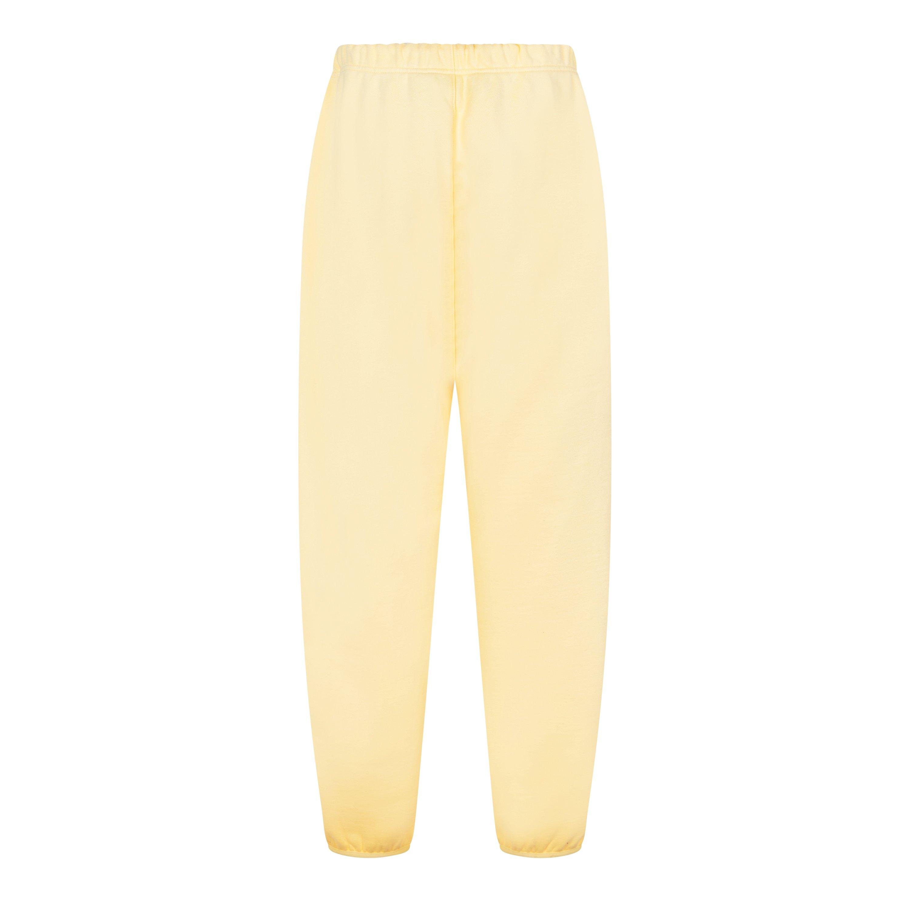 New ESSENTIAL cheapest Fear of God Yellow Sweatpants large