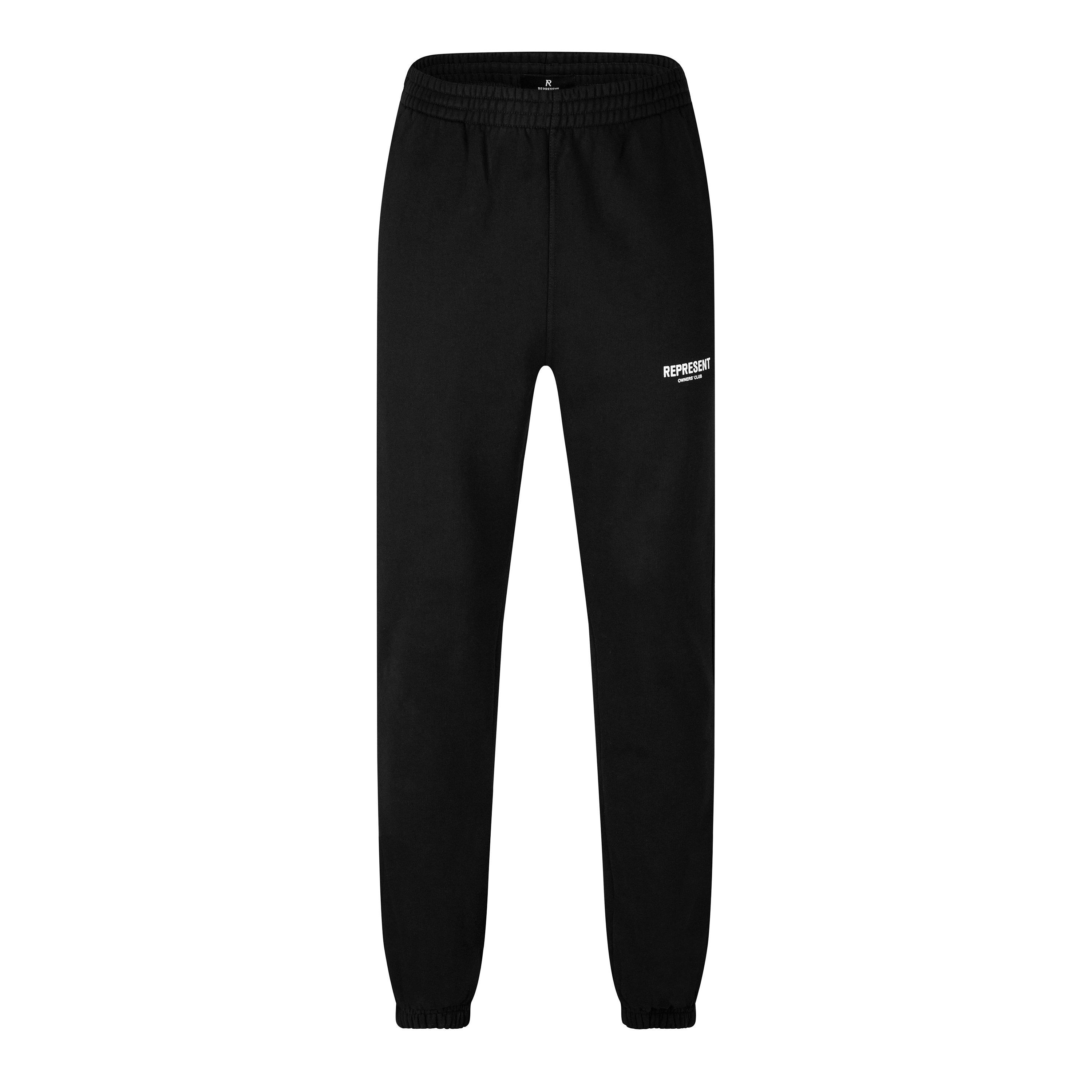Black - Represent - Men's Owners Club Heavyweight Cotton Sweatpants - 7