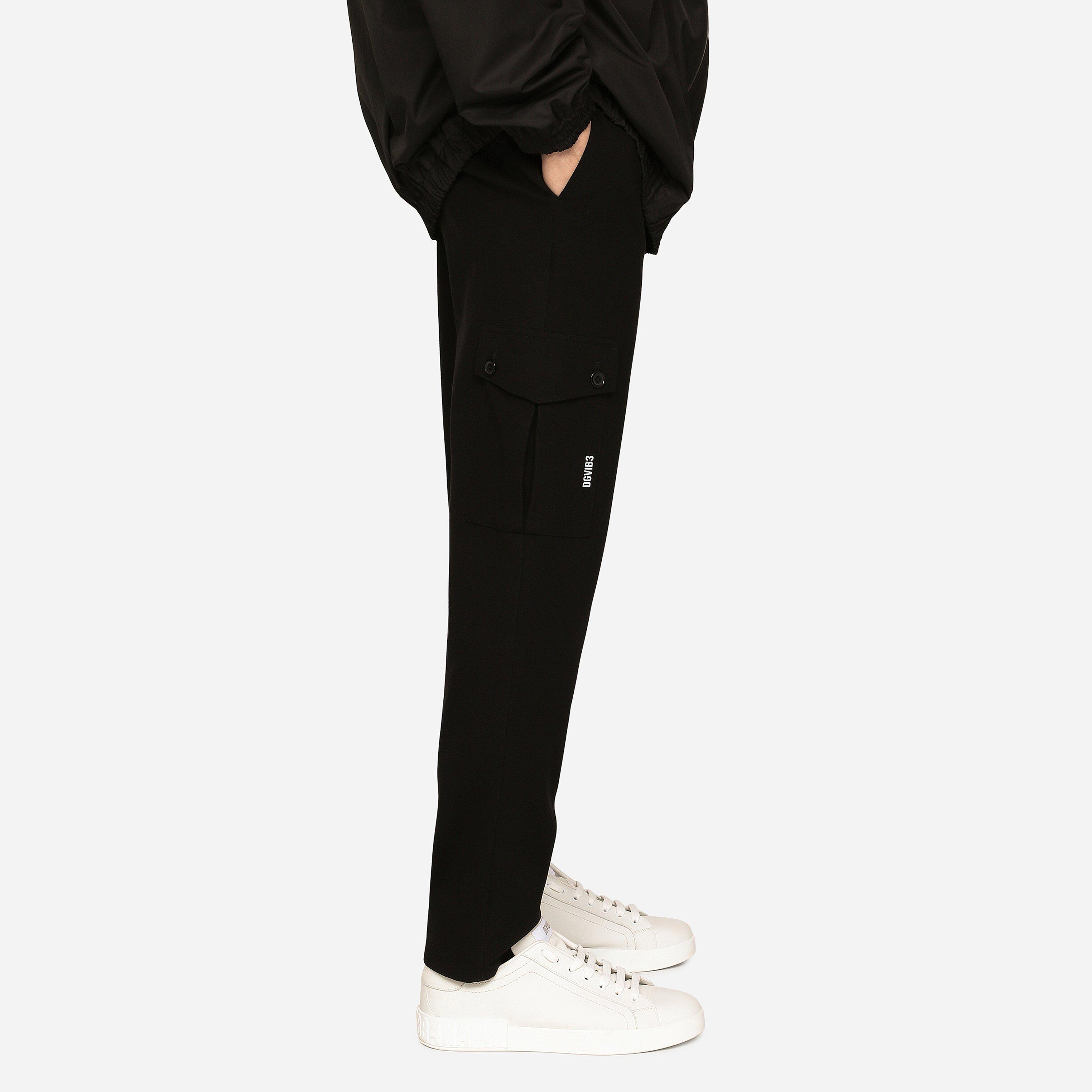 Dolce and Gabbana | Dg Vib3 Technical Jersey Cargo Pants