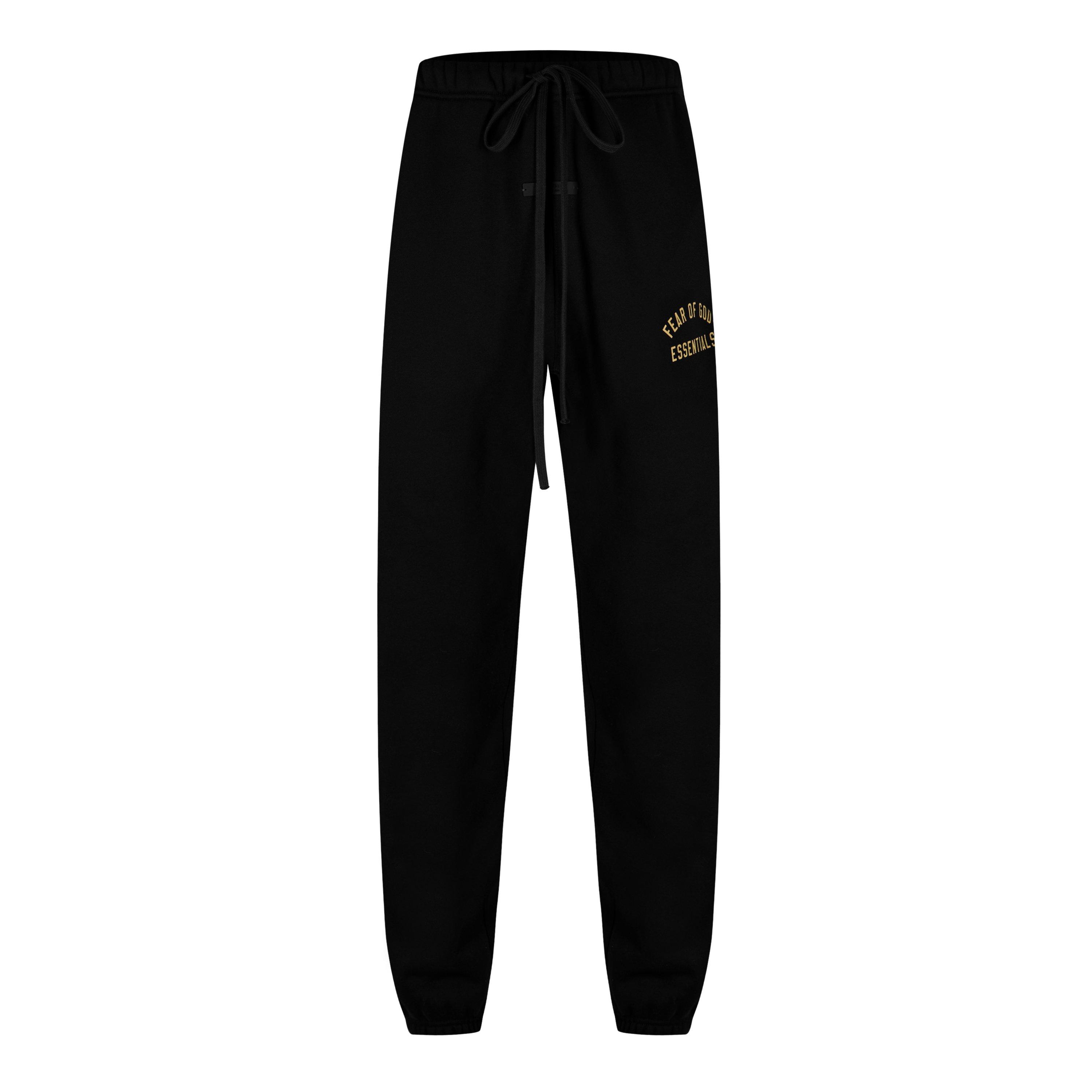 Black - Fear Of God Essentials - Fleece Essential Sweatpants - 1