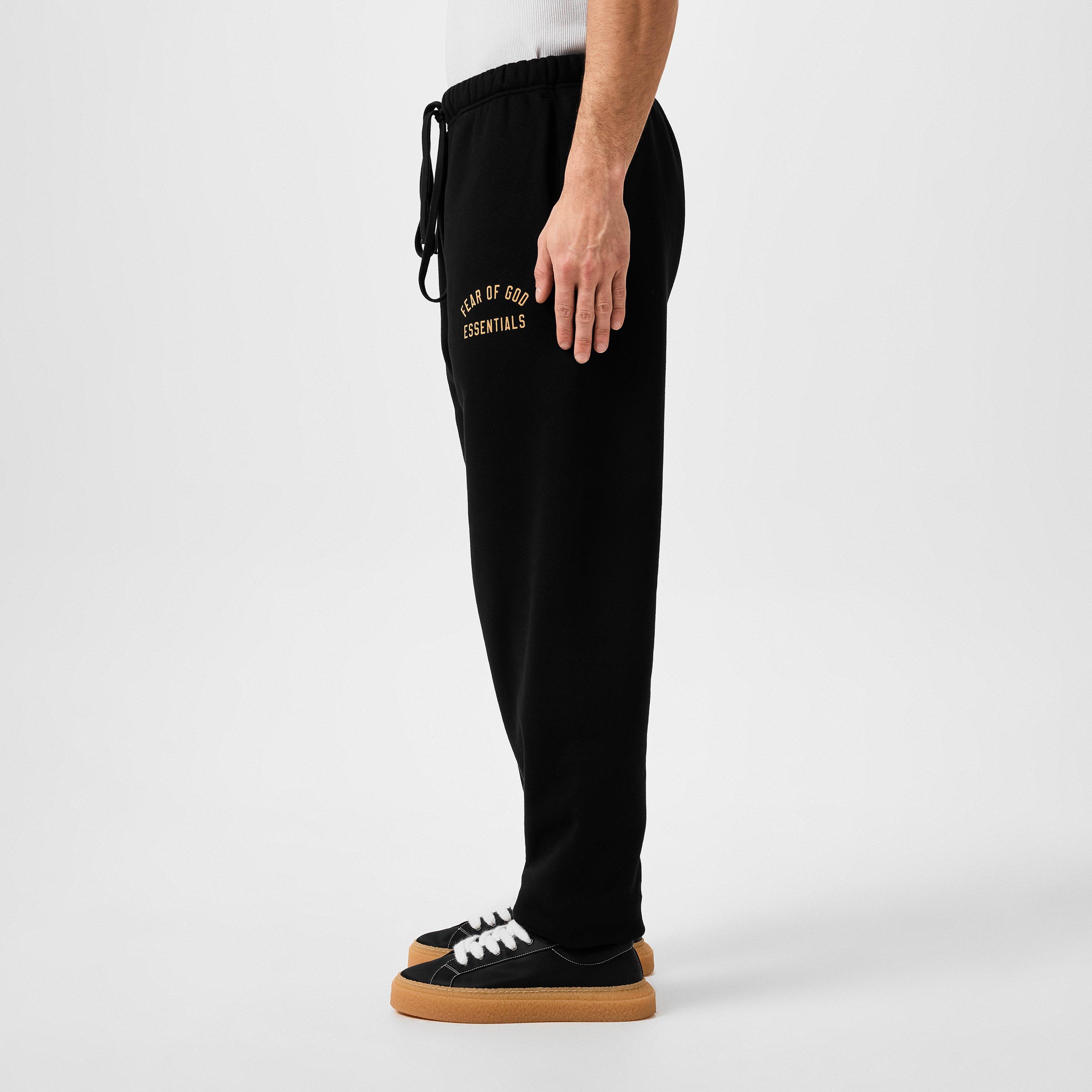Black - Fear Of God Essentials - Fleece Essential Sweatpants - 5