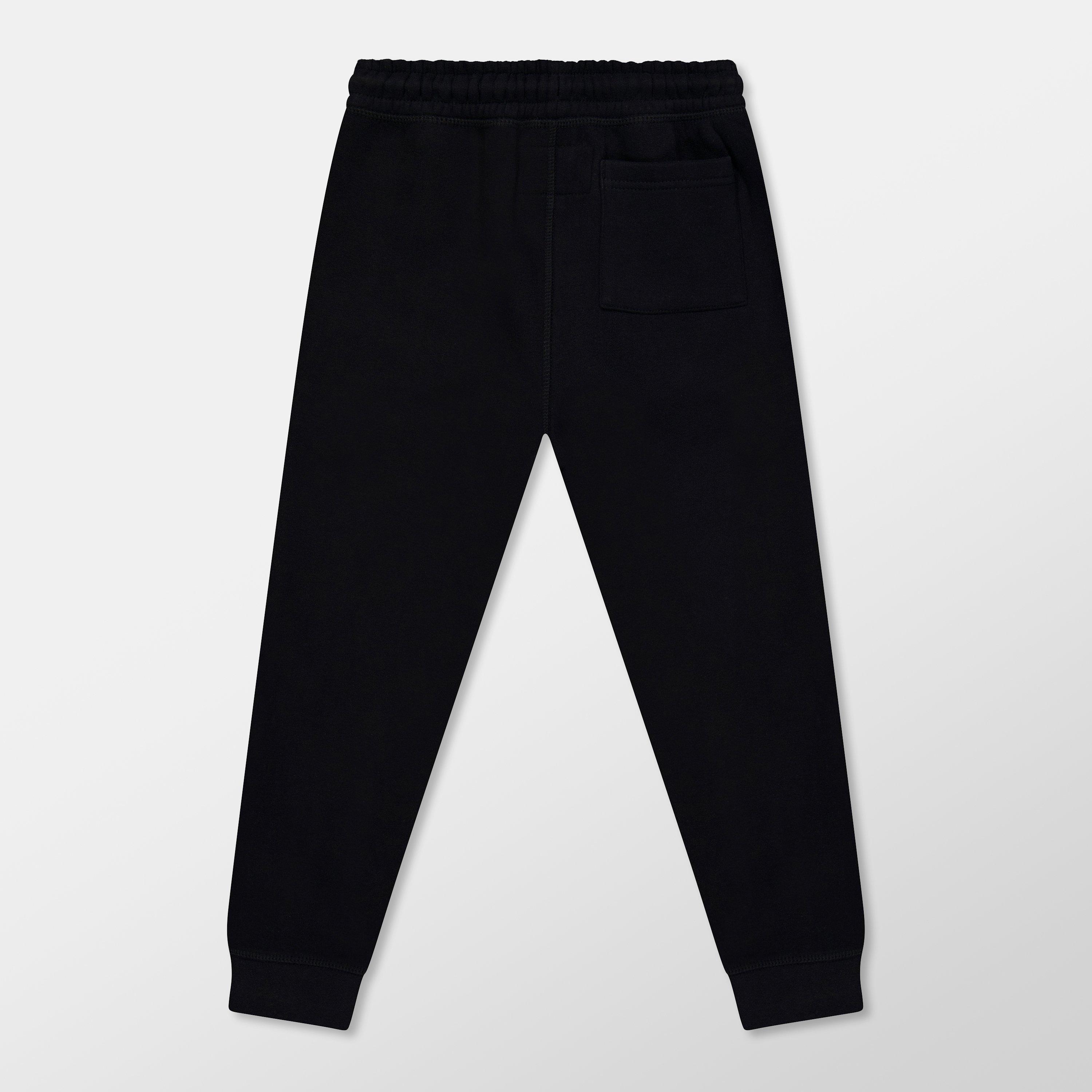 Black - Jack Wills - Jacquard Closed Hem Fleece Joggers - 2