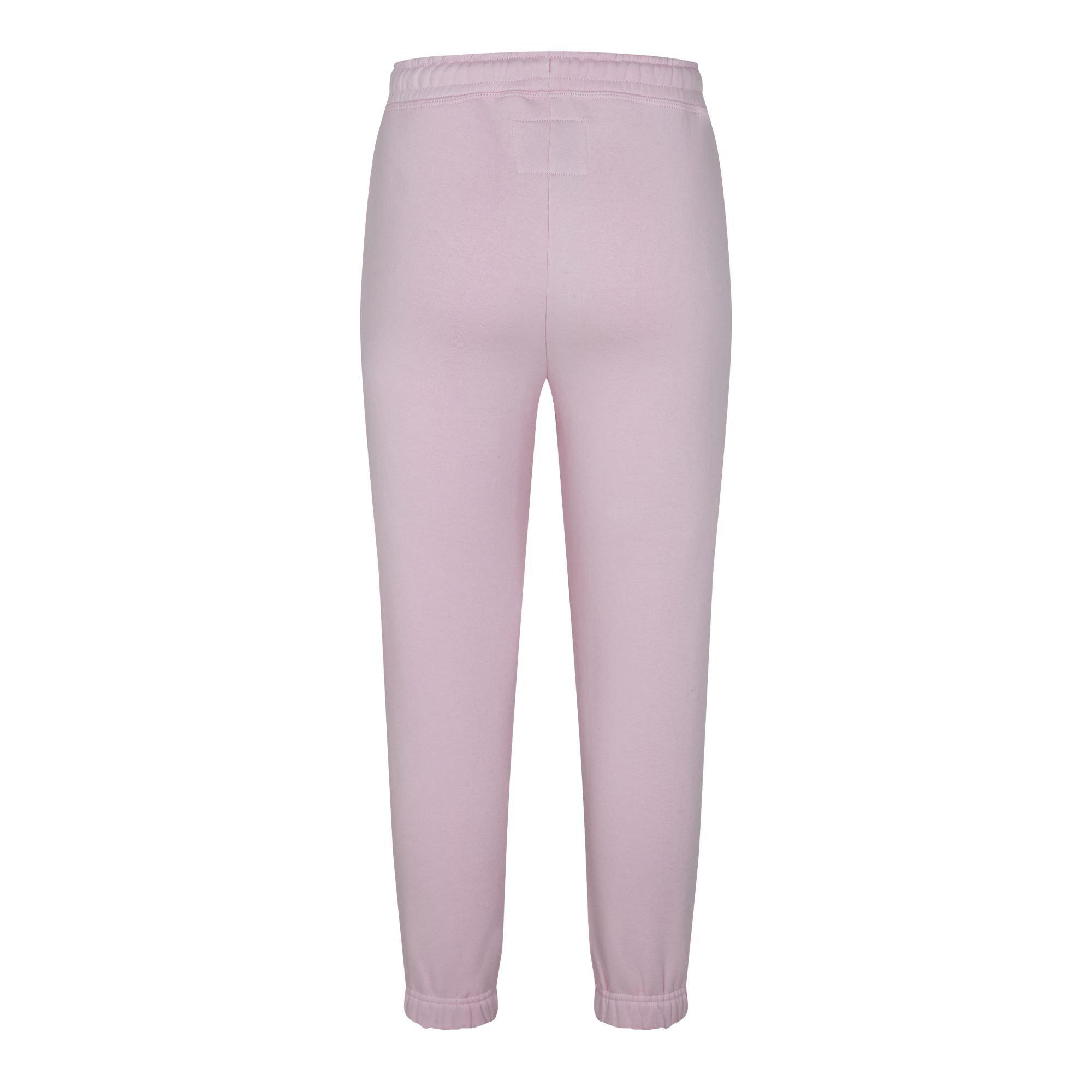 Pink - Jack Wills - JW Loose Fit Closed Hem Fleece Joggers - 2