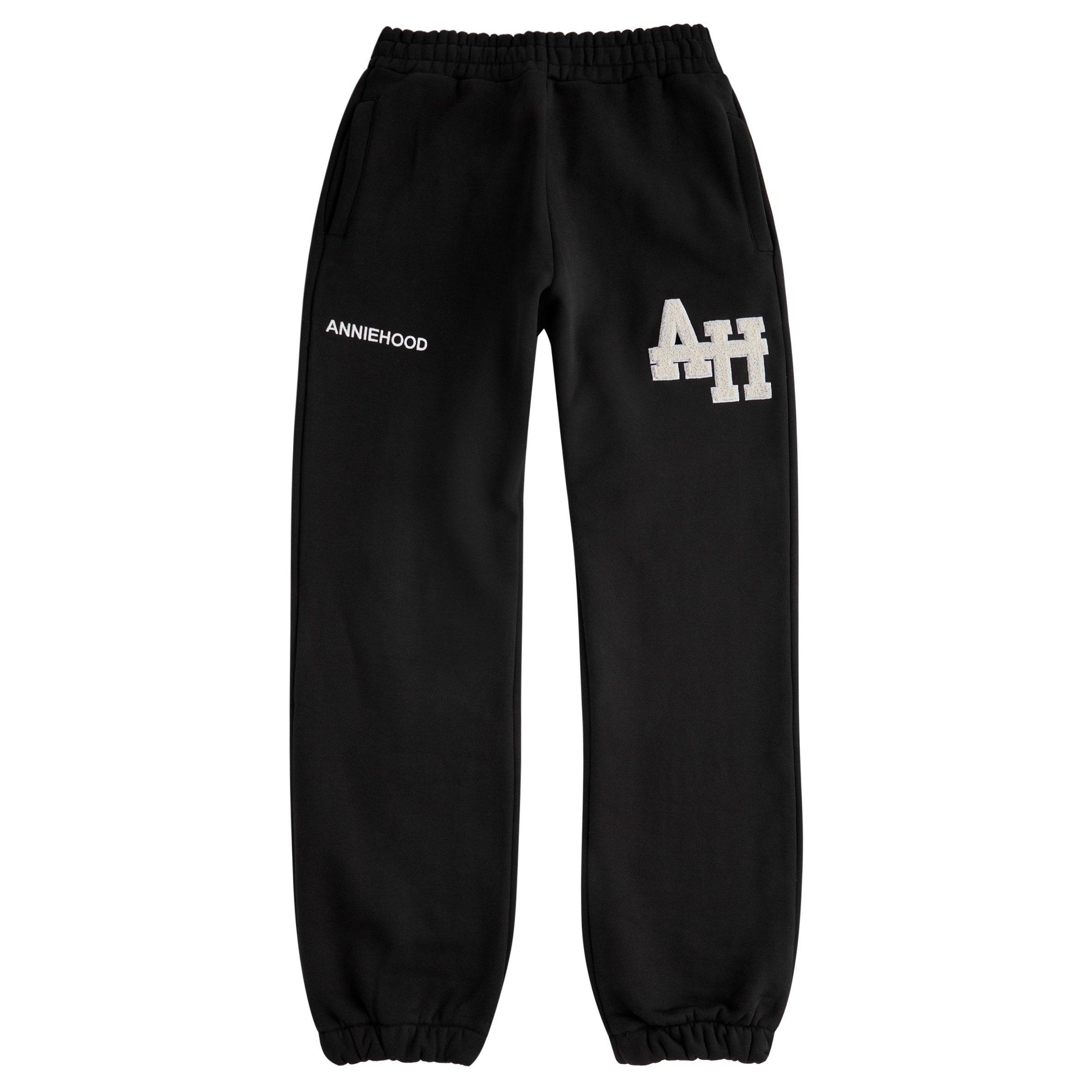BLACK - Anniehood - COLLEGE LOGO SWEATPANT
