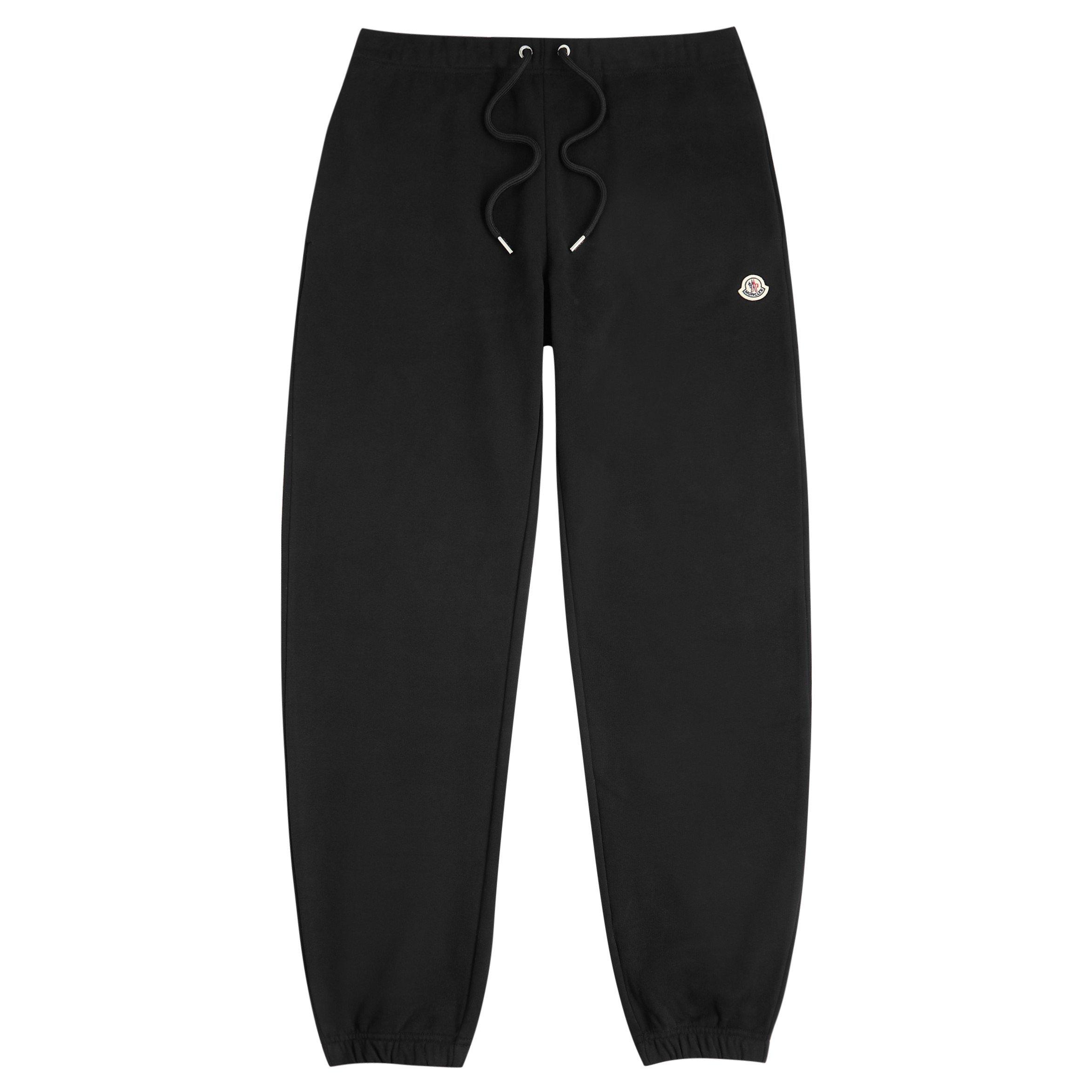 BLACK - Moncler - MONC LOGO SWEAT BTMS