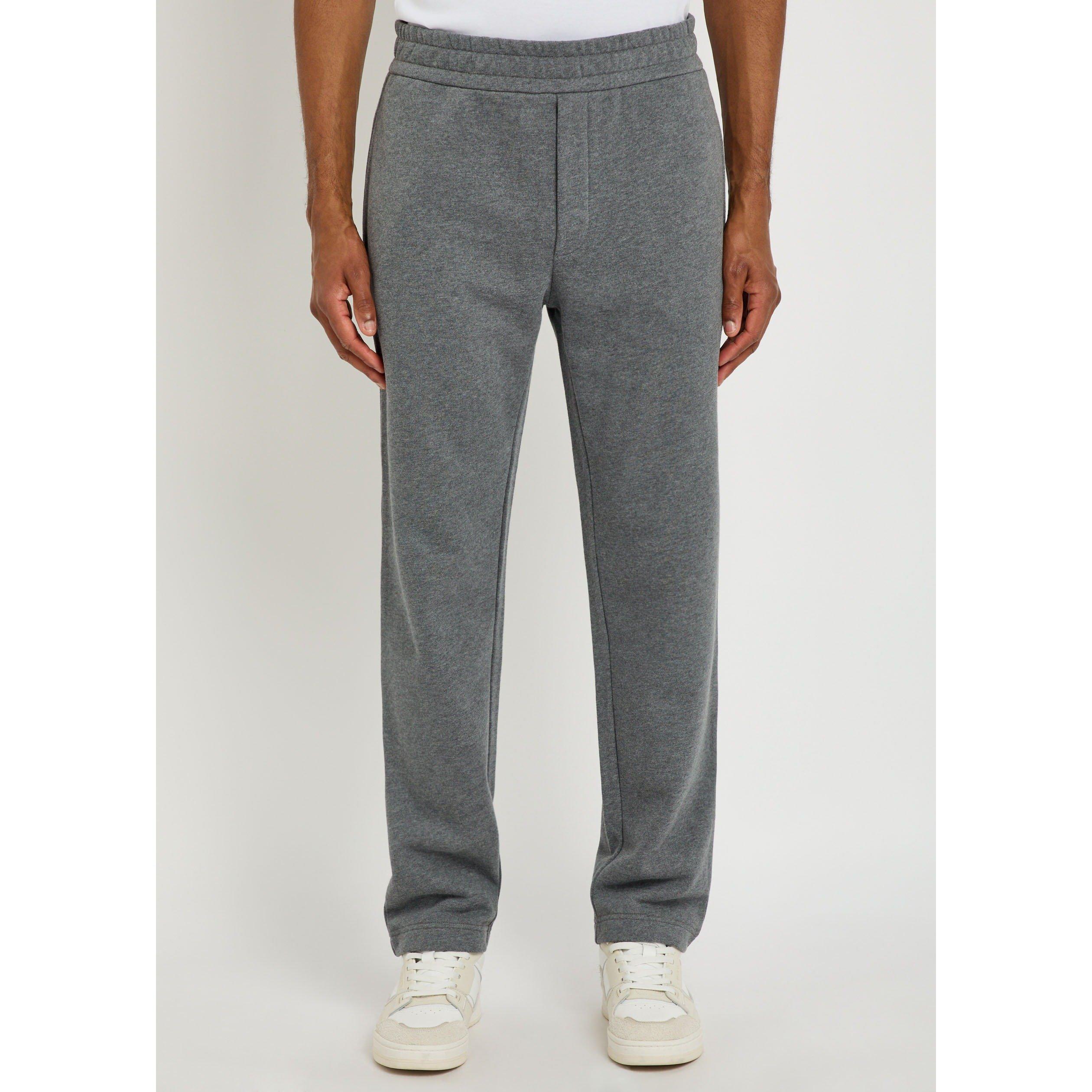 GREY - Moncler - Men's Tonal Logo Cotton Relaxed-Fit Joggers - 2