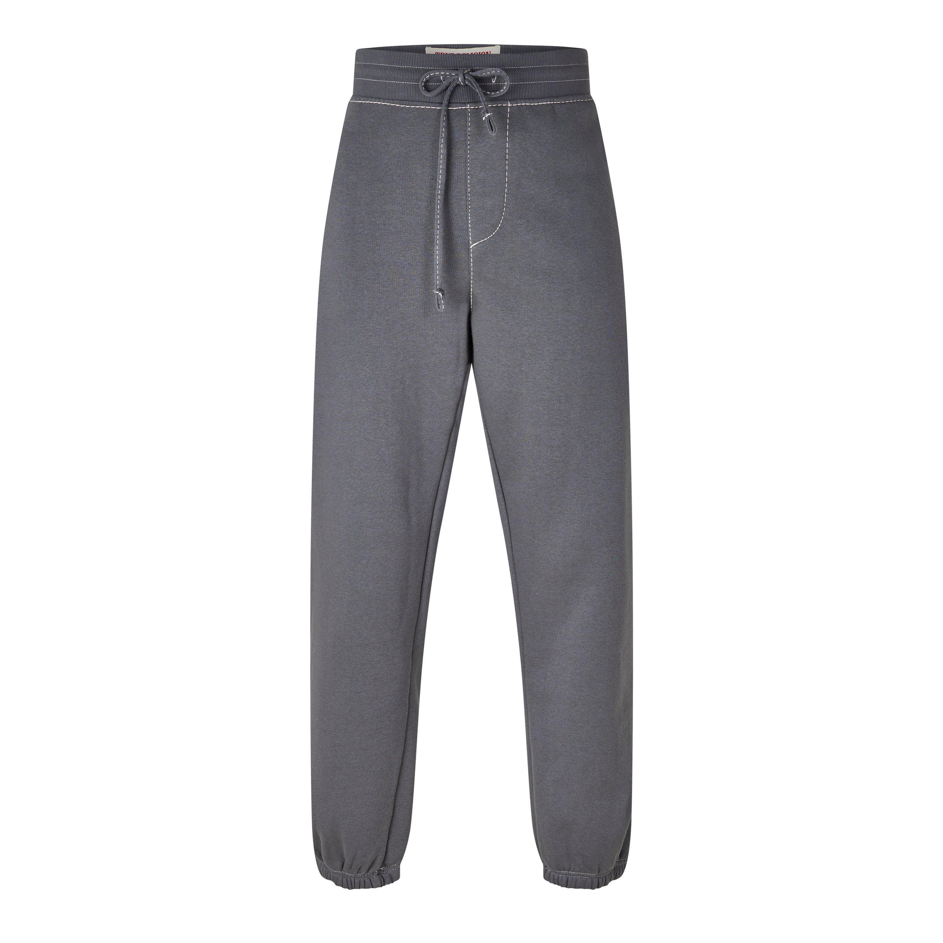 GREY - True Religion - TR SWEAT PNT BIG T - 1