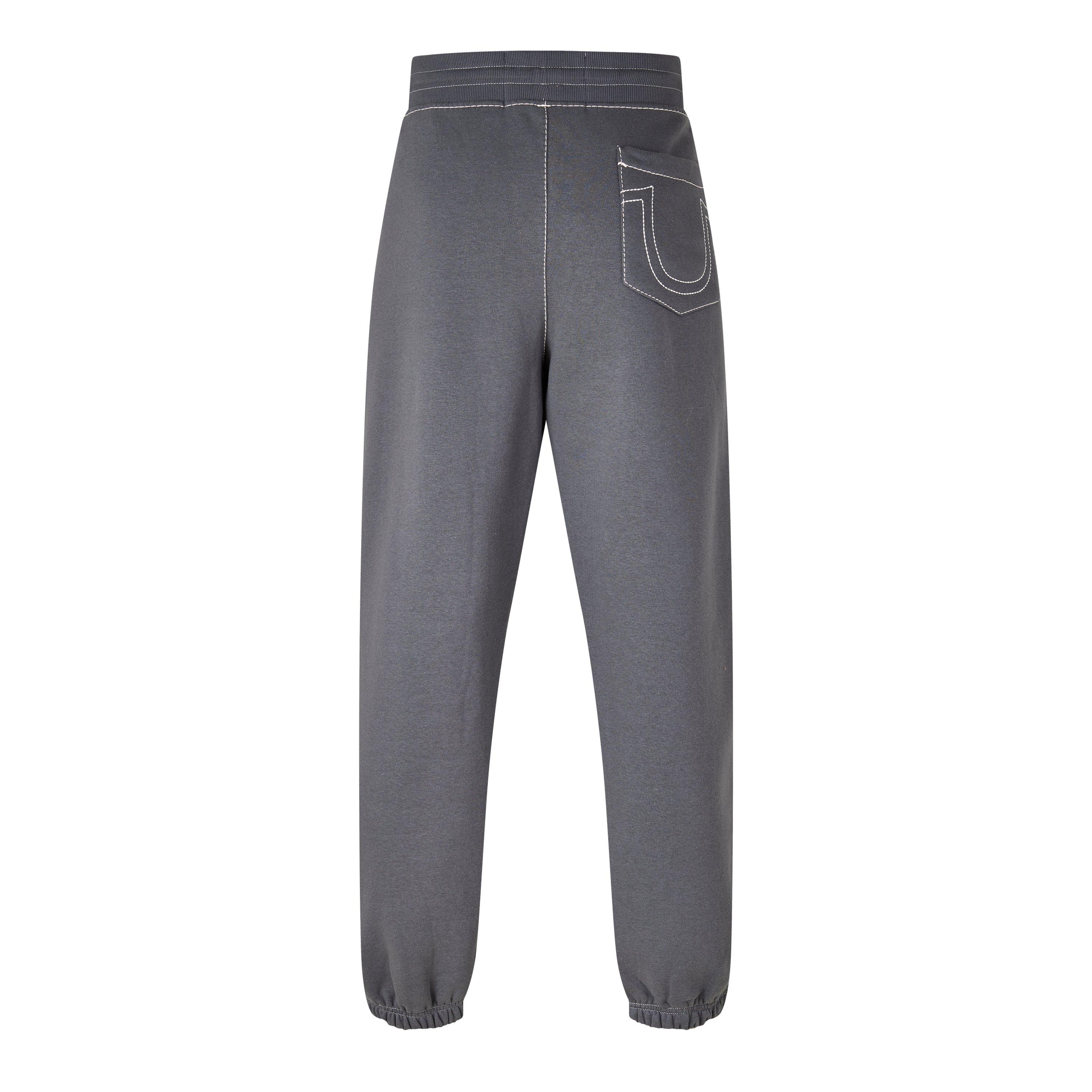 GREY - True Religion - TR SWEAT PNT BIG T - 2