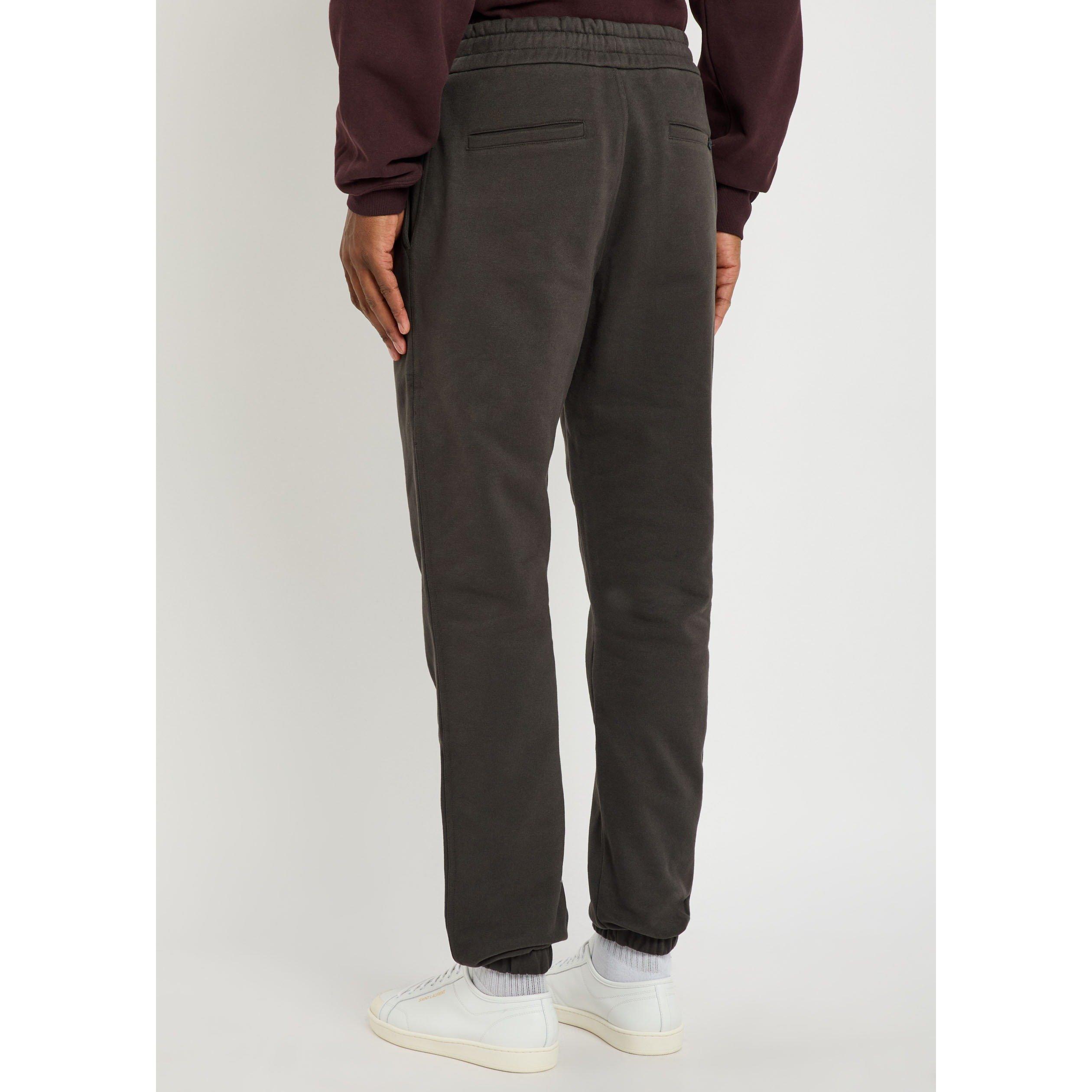 BLACK - Saint Laurent - Men's Cotton Relaxed-Fit Joggers - 3