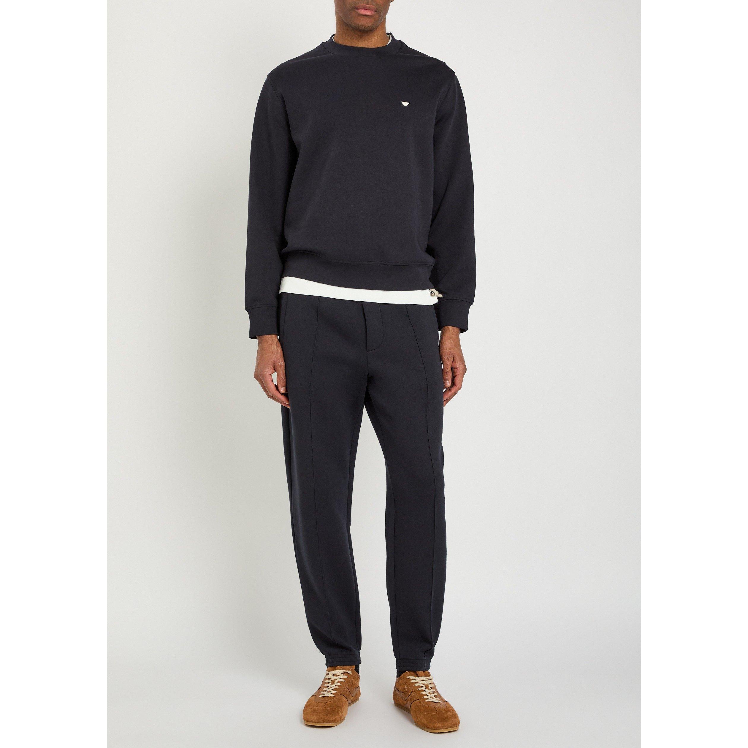NAVY - Emporio Armani - ARM SWEAT TRS DBL JERSY - 5