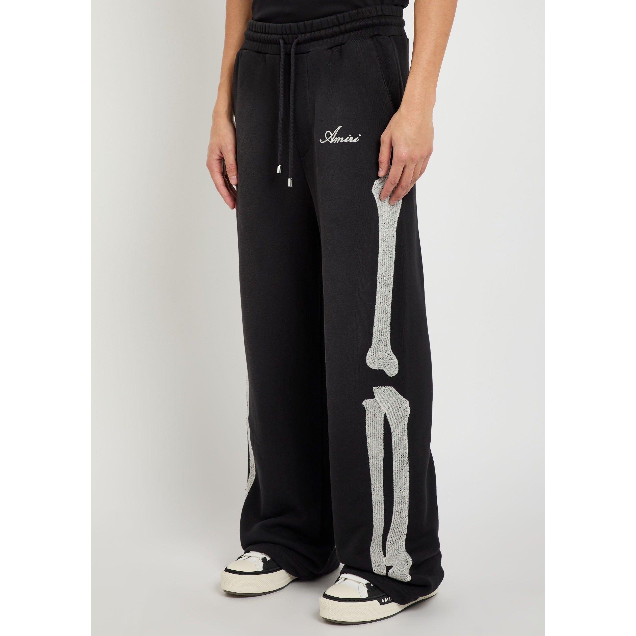 BLACK - Amiri - AMIRI BONES OVESIZED SWEATPANT - 2
