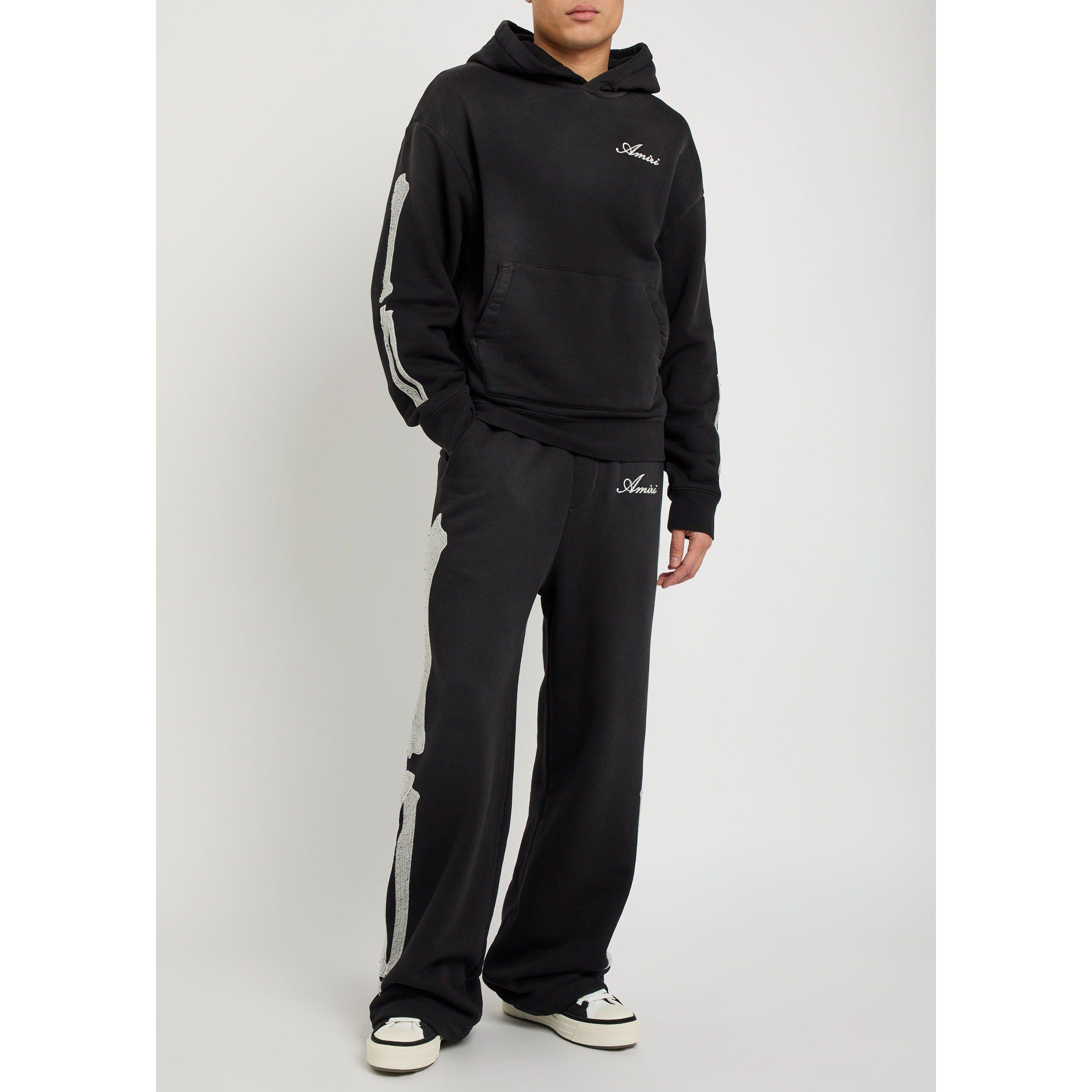 BLACK - Amiri - AMIRI BONES OVESIZED SWEATPANT - 5