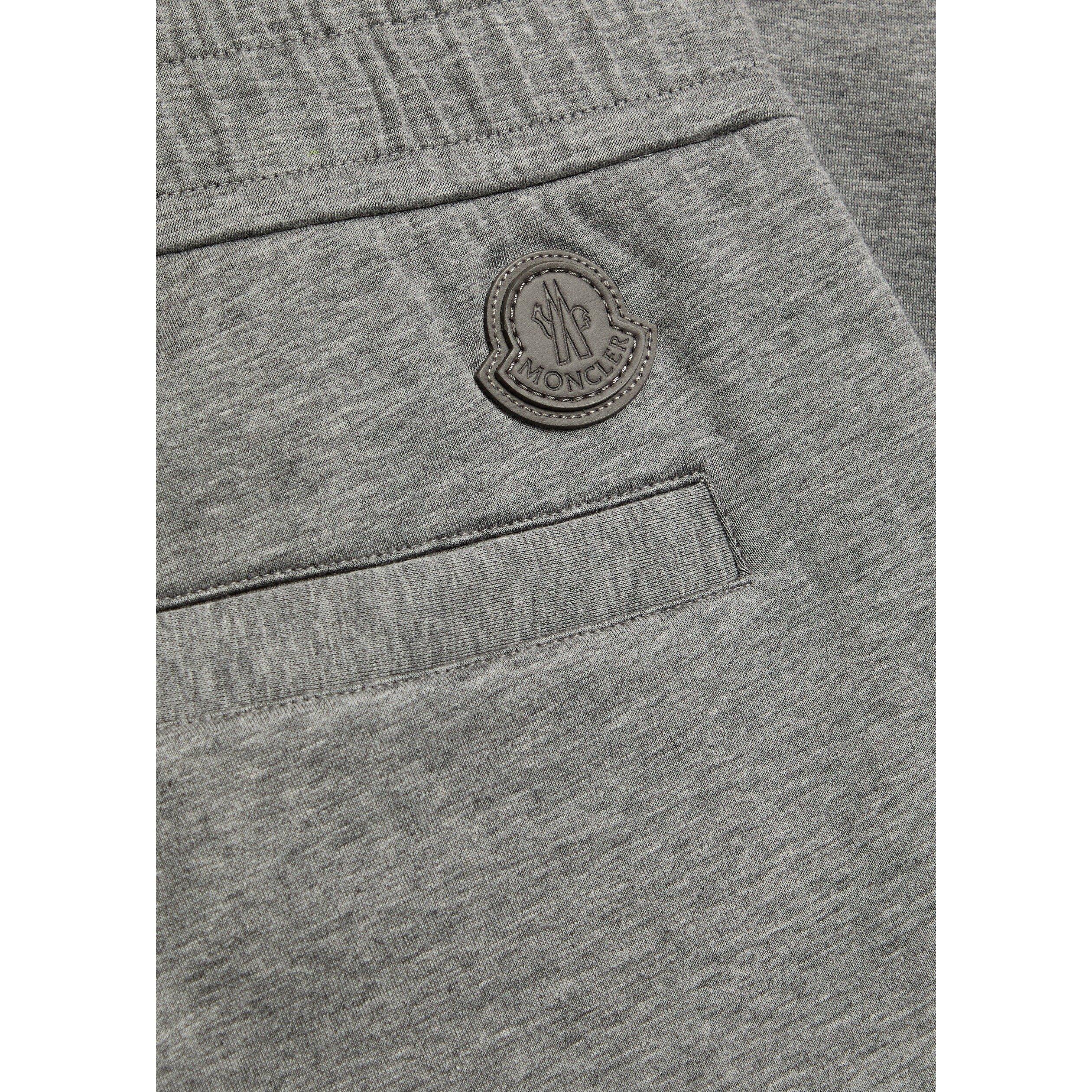 GREY - Moncler - Men's Mon Relaxed-Fit Cotton Joggers - 4