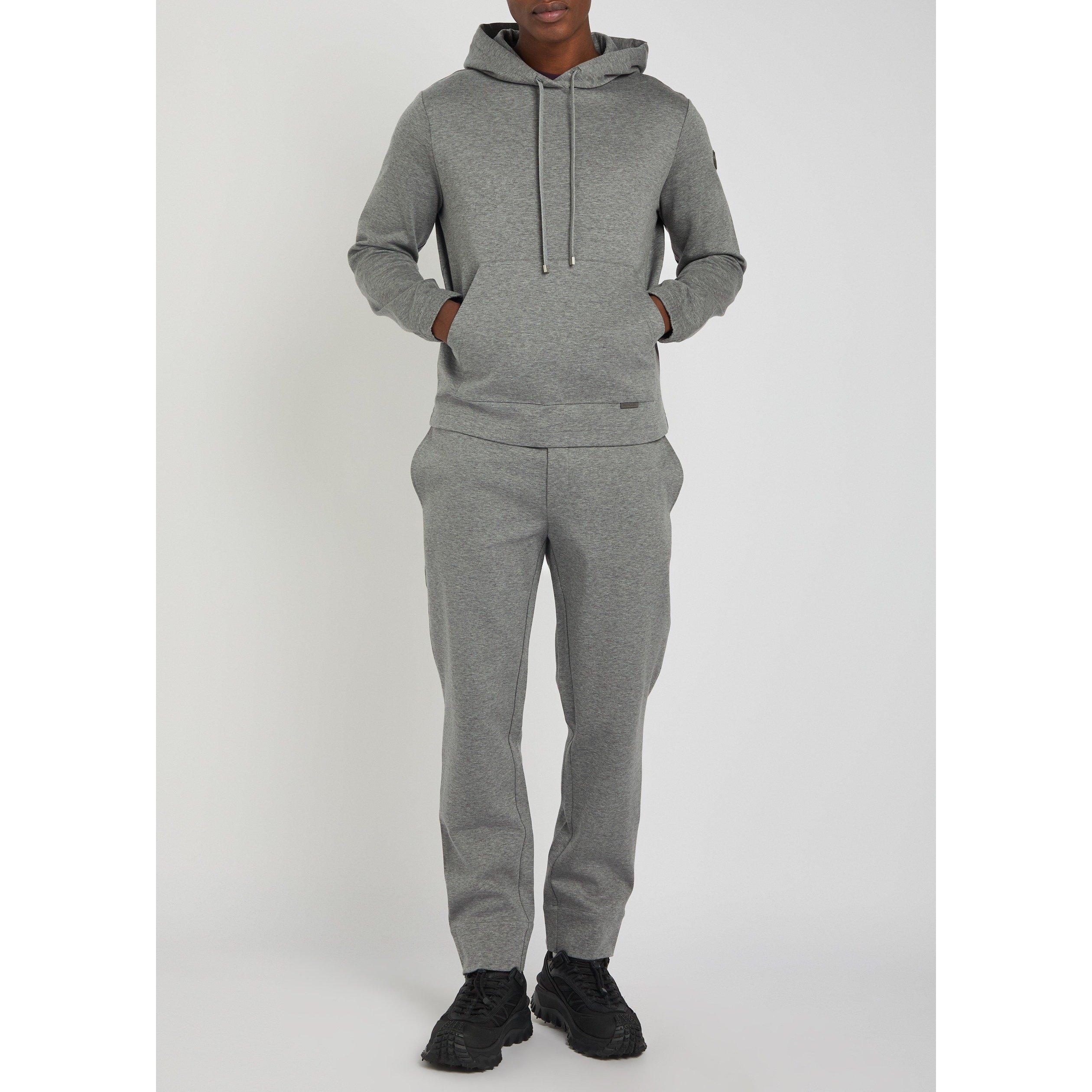 GREY - Moncler - Men's Mon Relaxed-Fit Cotton Joggers - 5