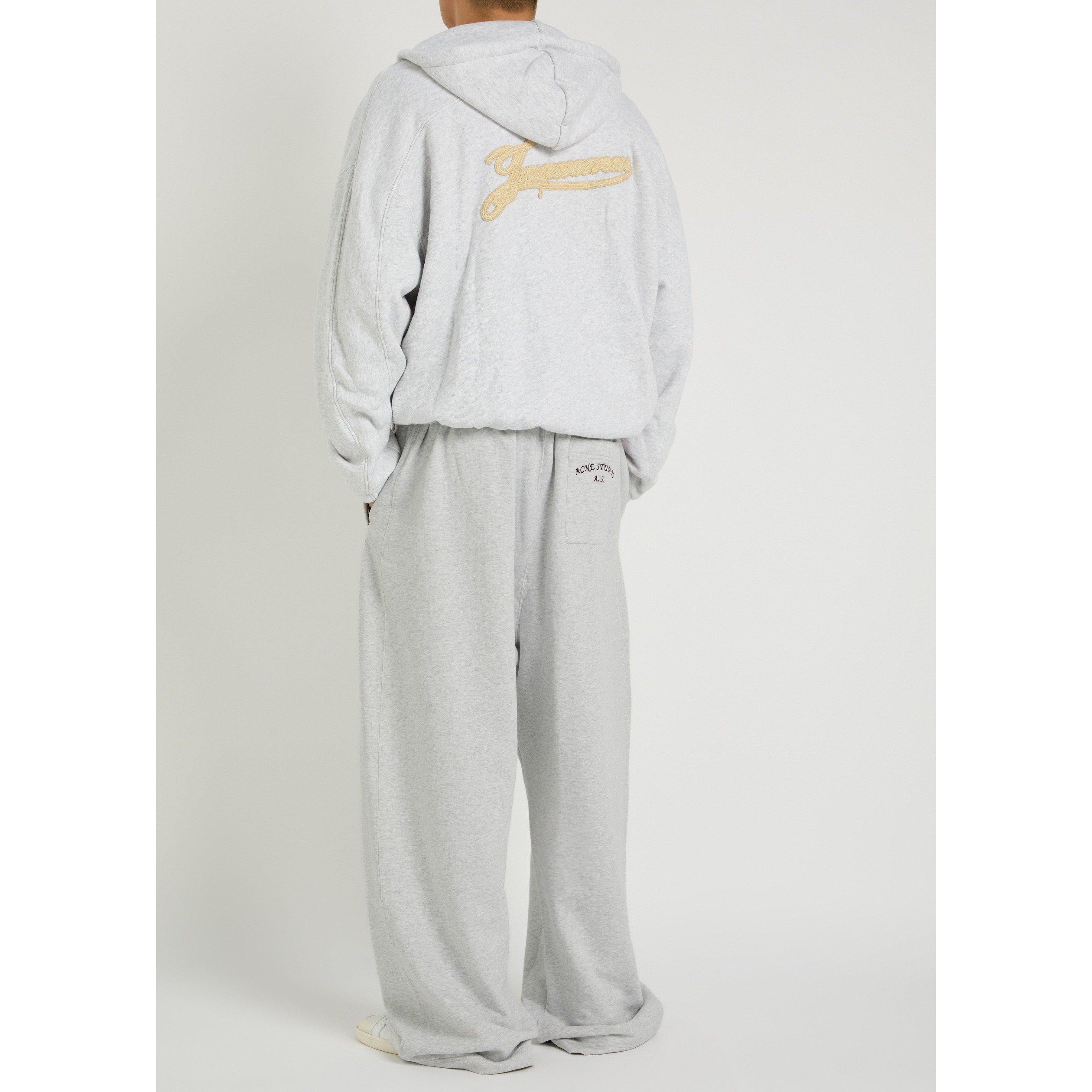 GREY - Acne Studios - ACNE PROWSER LOUNGE TROUSERS - 5