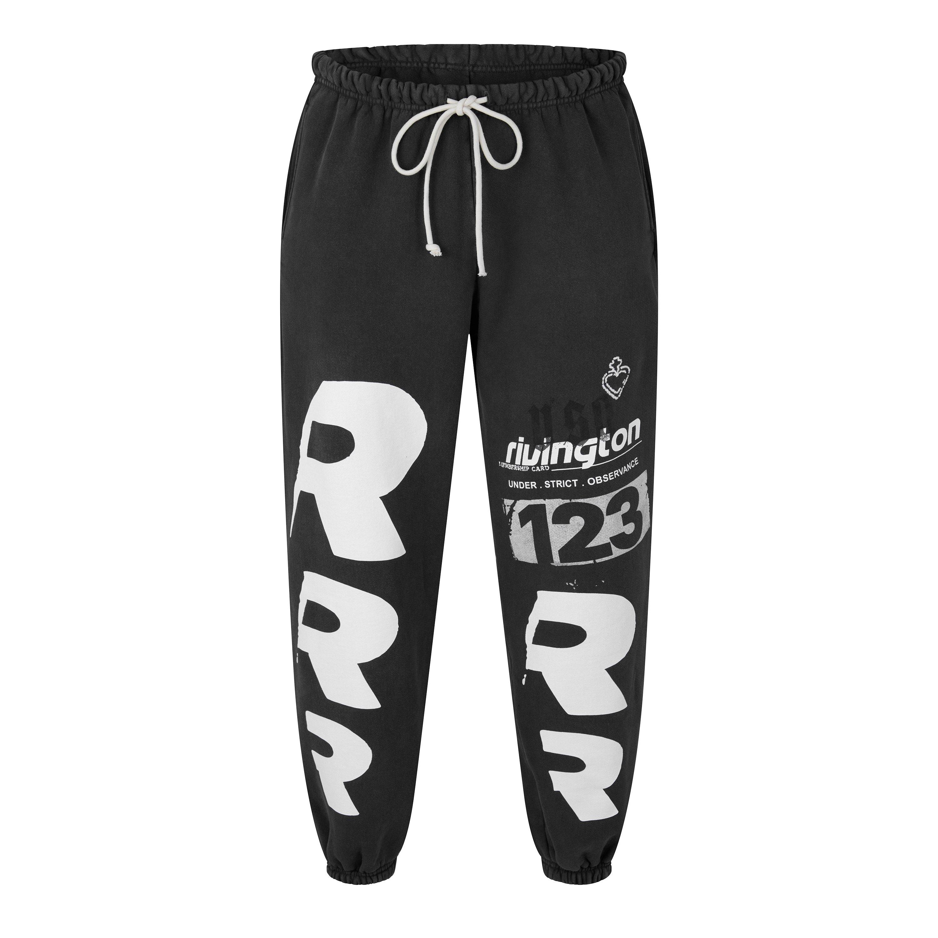 BLACK - Rivington - RRR MEMBERSHIP SWEATPANTS - 1
