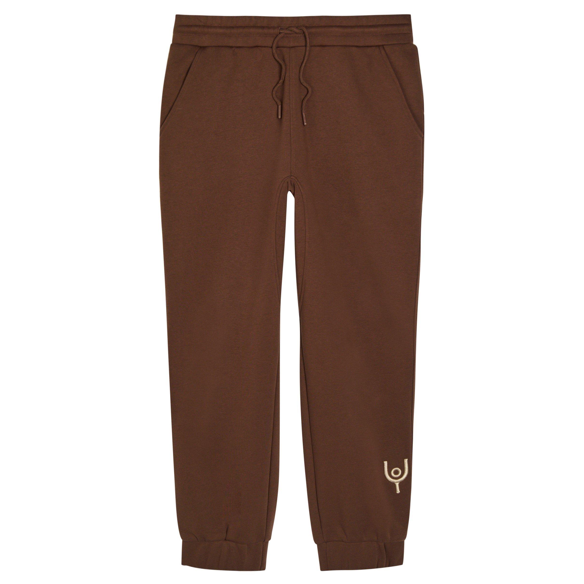 BROWN - Now You Live - Men's Magna Cotton Joggers - 1