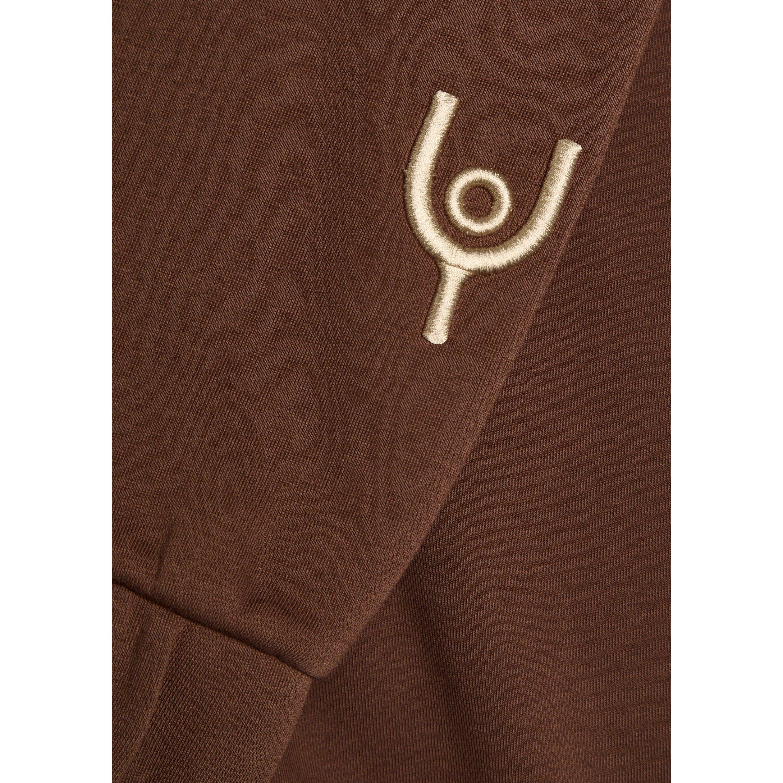 BROWN - Now You Live - Men's Magna Cotton Joggers - 4