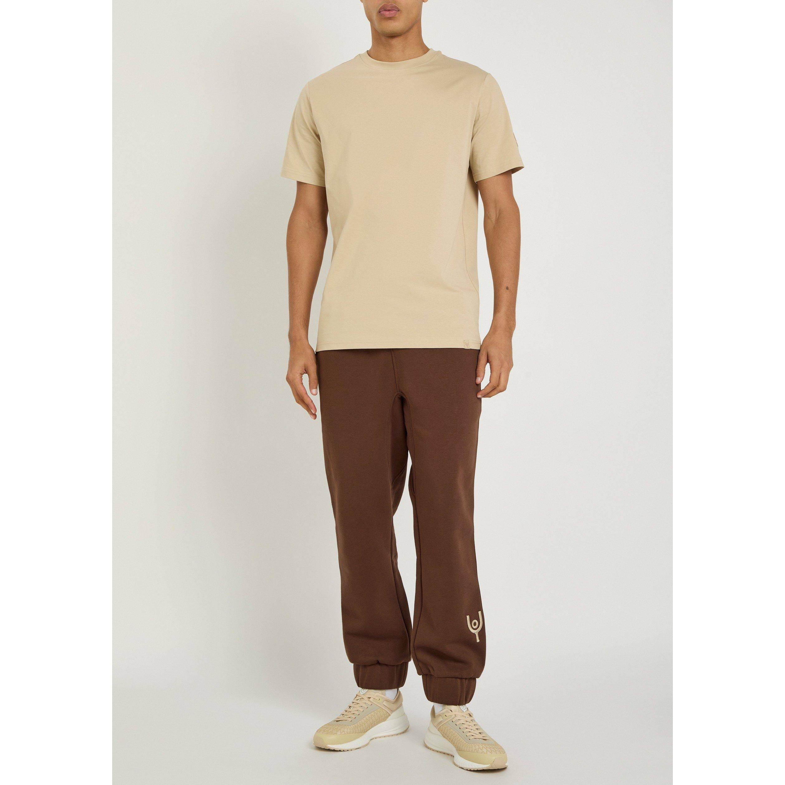 BROWN - Now You Live - Men's Magna Cotton Joggers - 5
