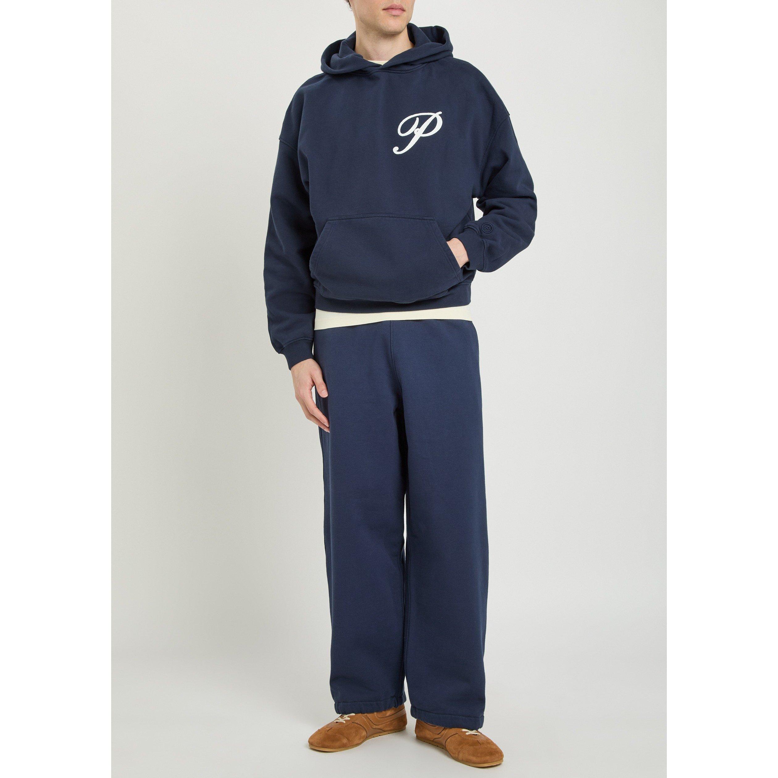 NAVY - PICANTE - Men's Cotton Open Hem Relaxed-Fit Joggers - 5
