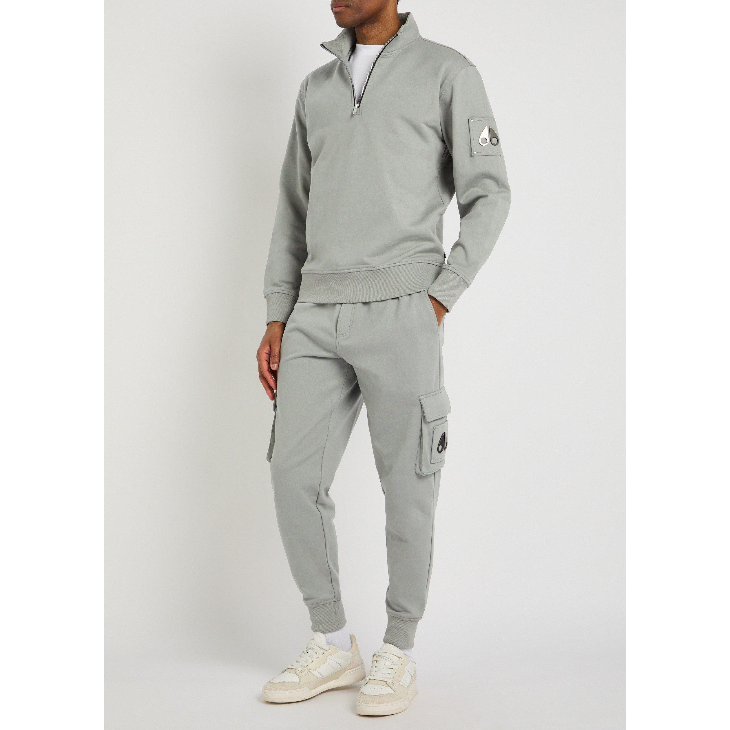 GREY - Moose Knuckles - MK SWEATPNTS CARGO HARTSFIELD - 5